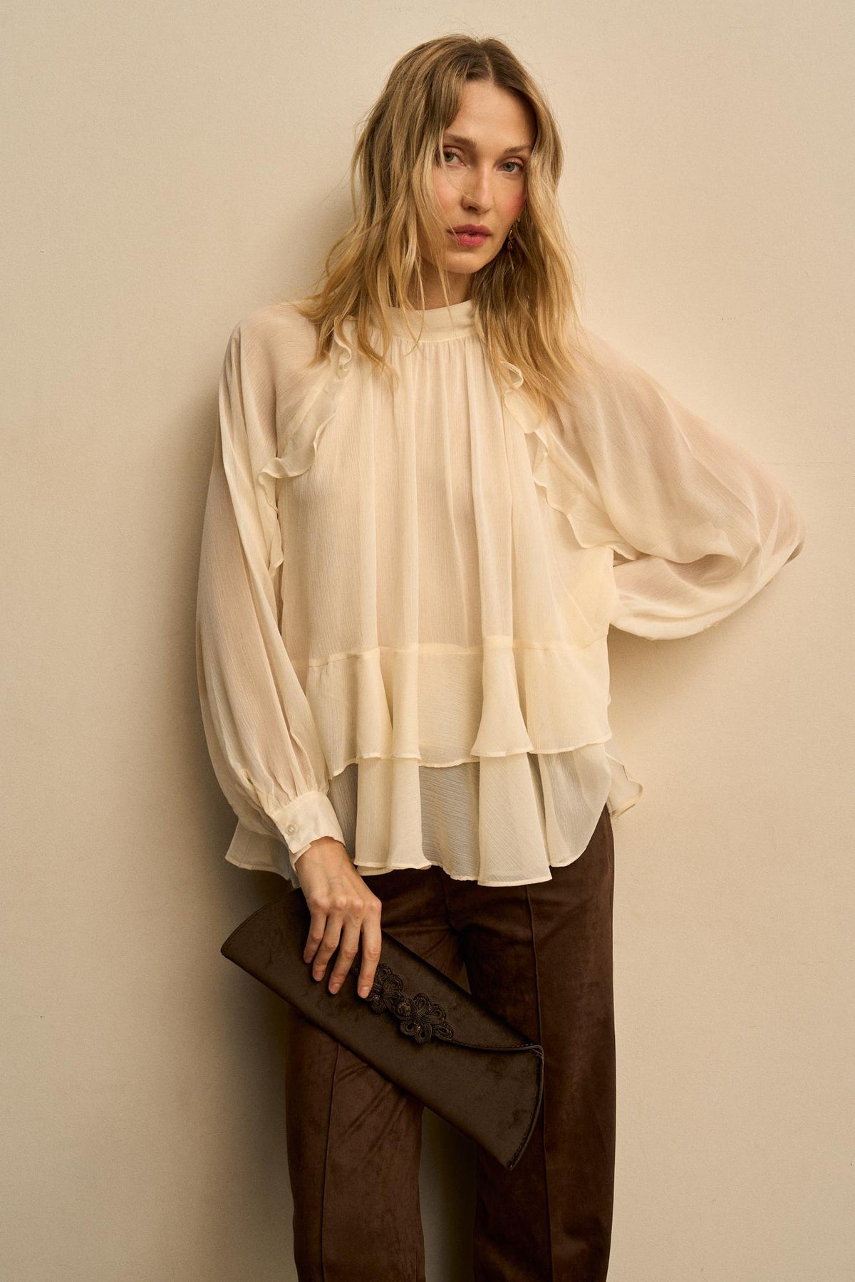 Blusa Volantes Elianeve