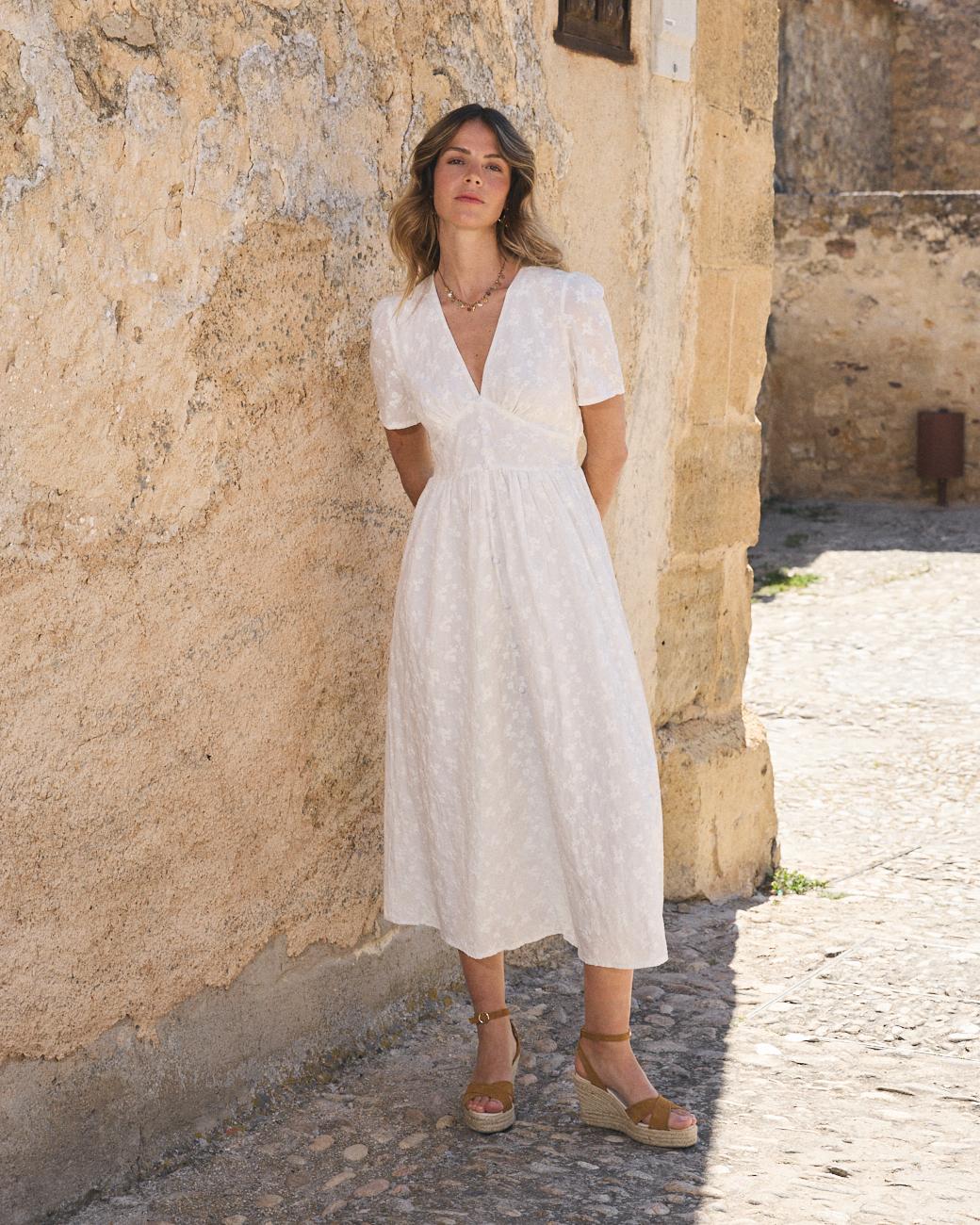 Vestido Bordado Alba