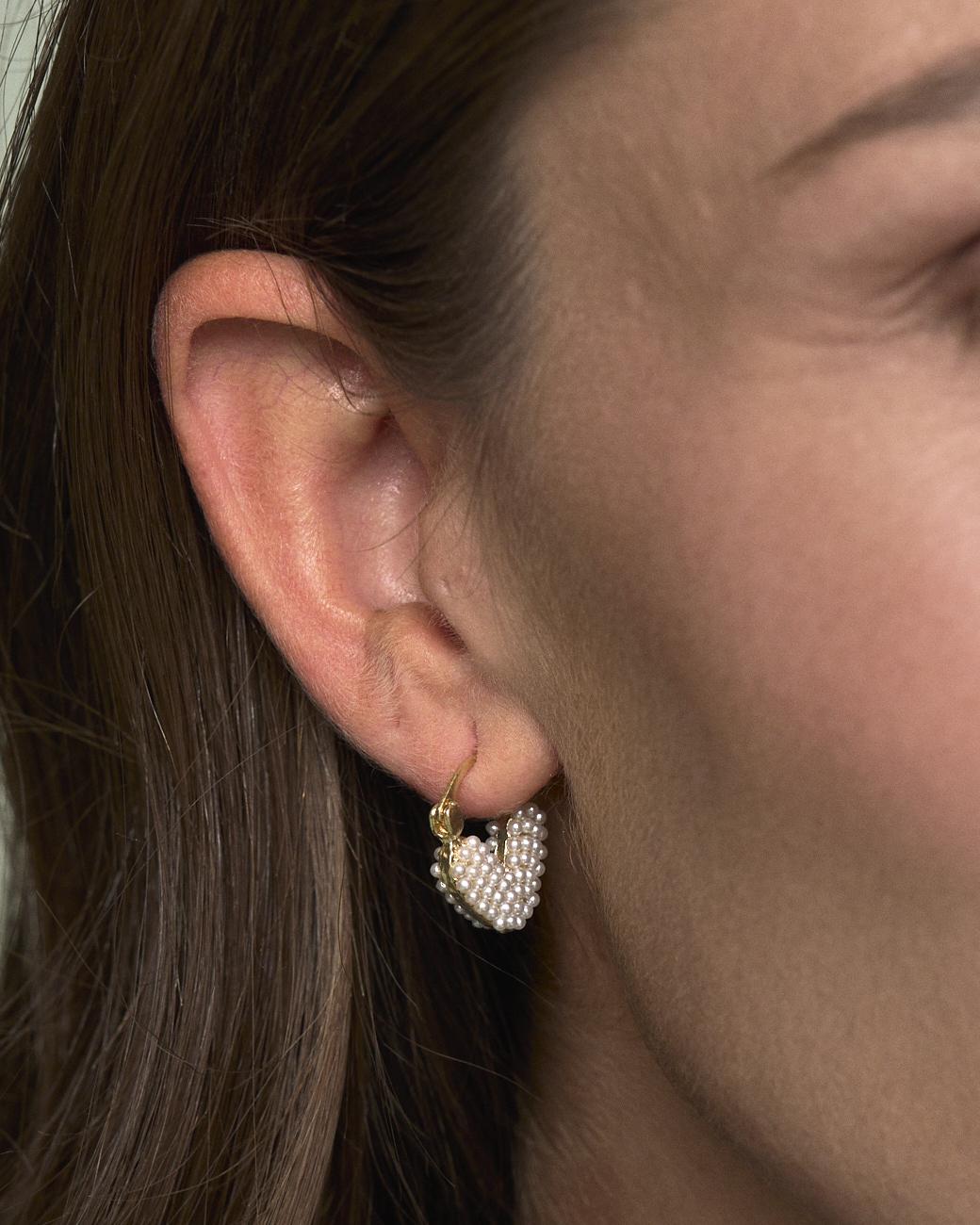Pendientes Corazon Luzma