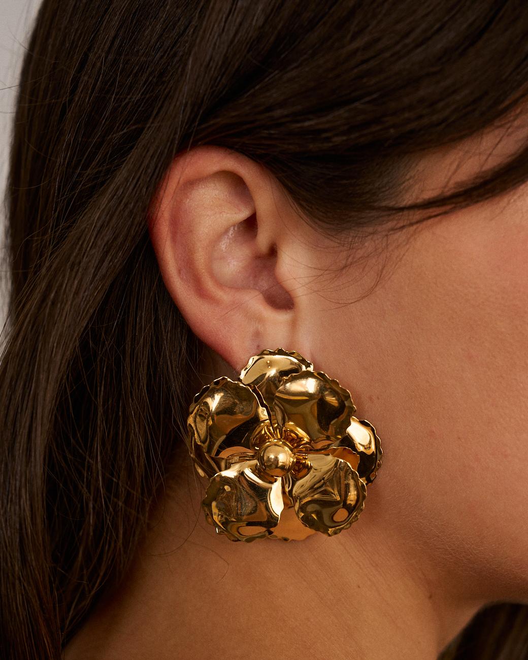 Pendientes Flor Basil