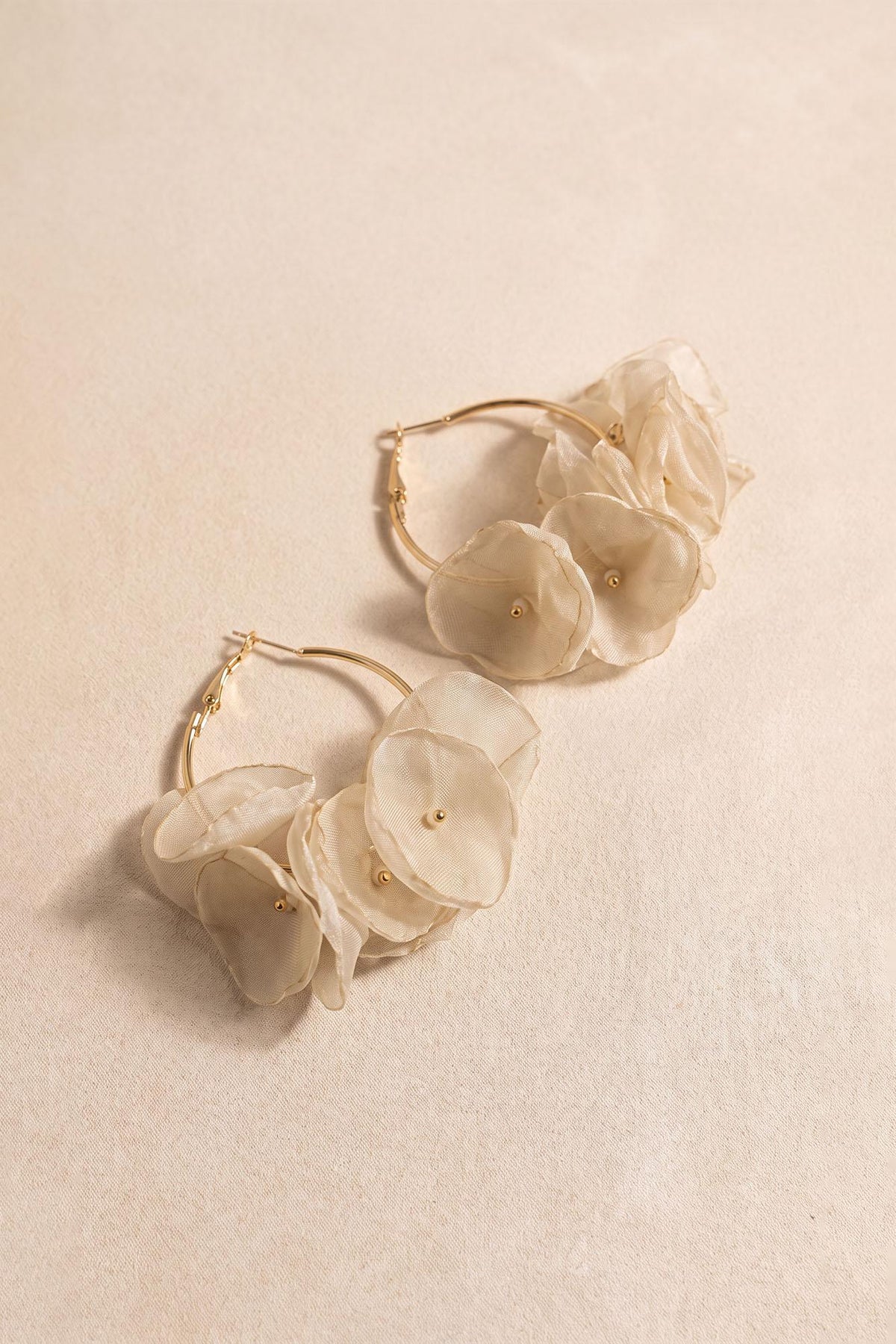 Pendientes Flor Organza Alina