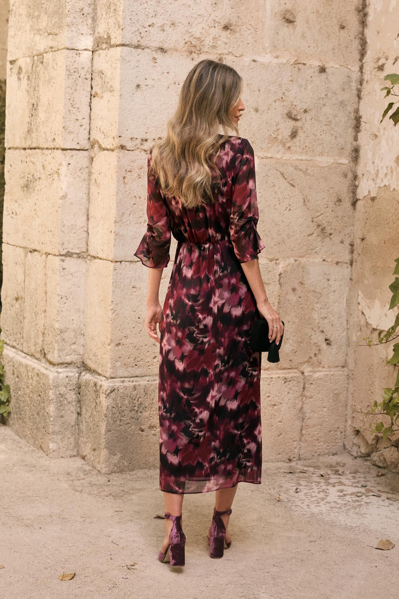 Vestido Invitada Corinto