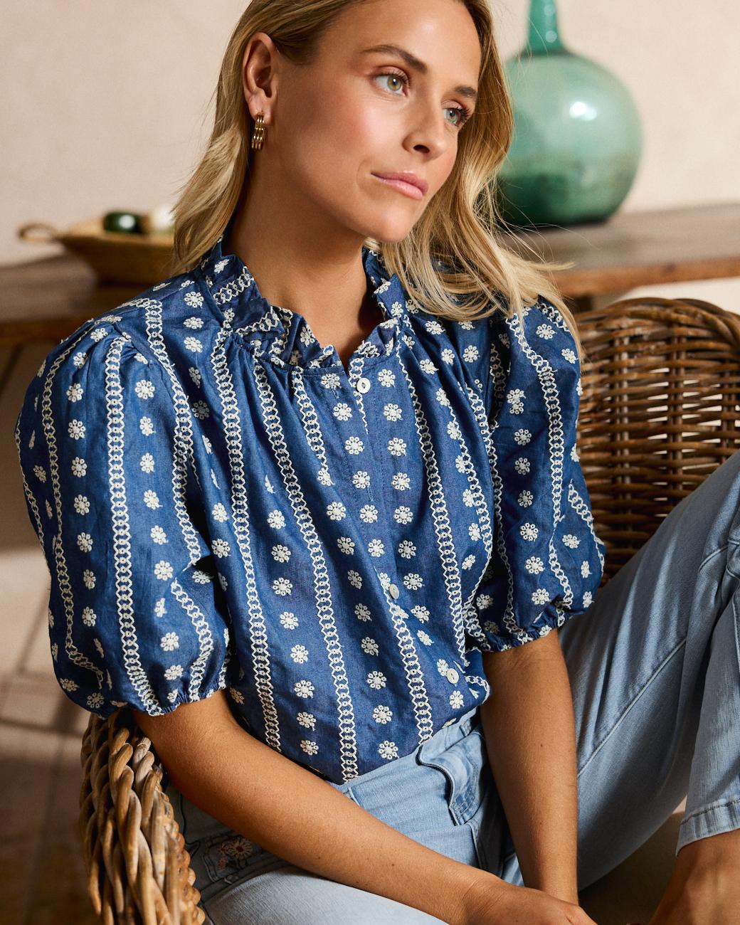 Camisa Bordados Anna