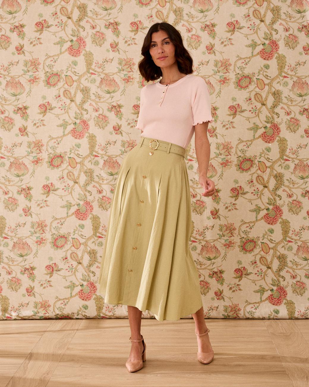 Falda Midi Clarise