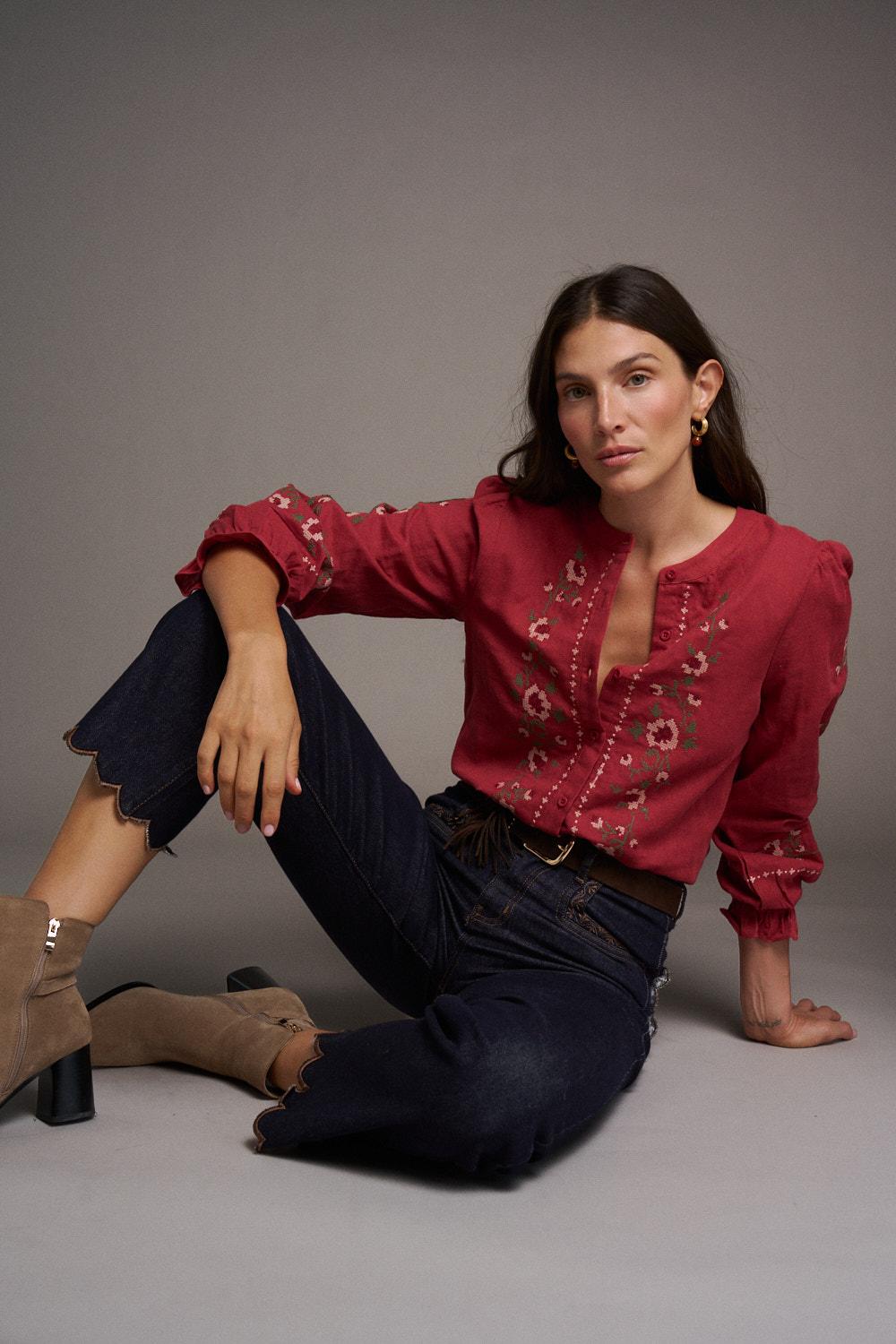 Camisa Floral Garance