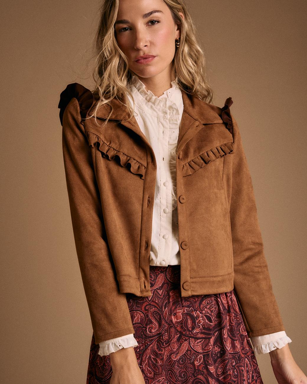 Chaqueta Volantes Lita