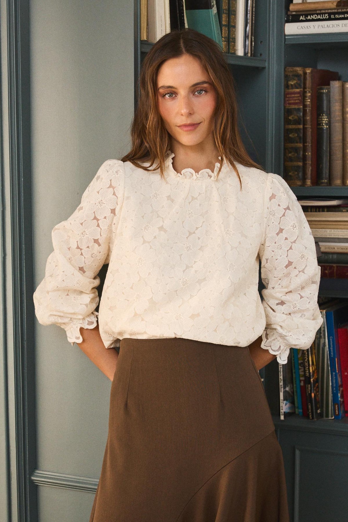 Blusa Flores Vireia