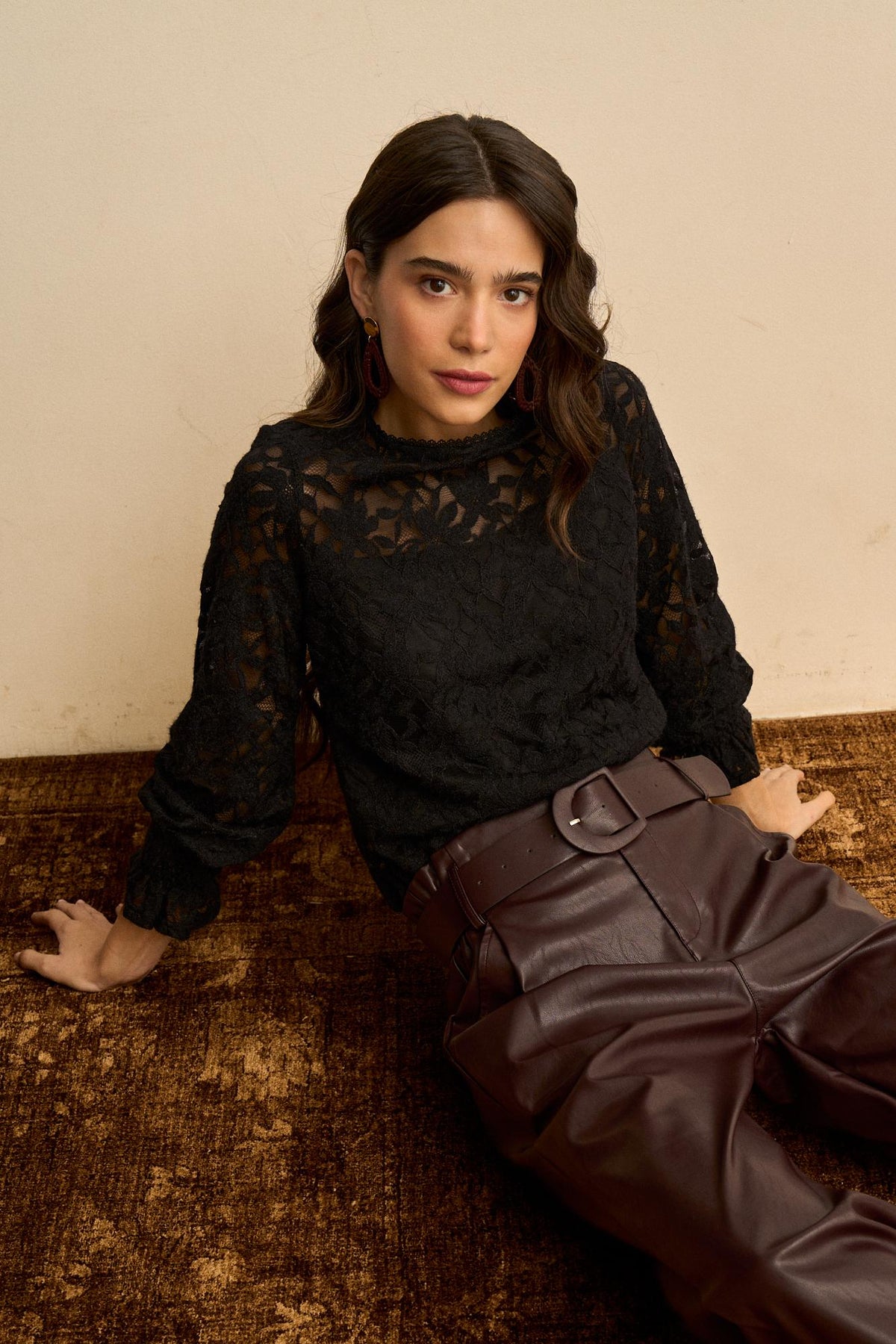 Blusa Encaje Floral Maëva