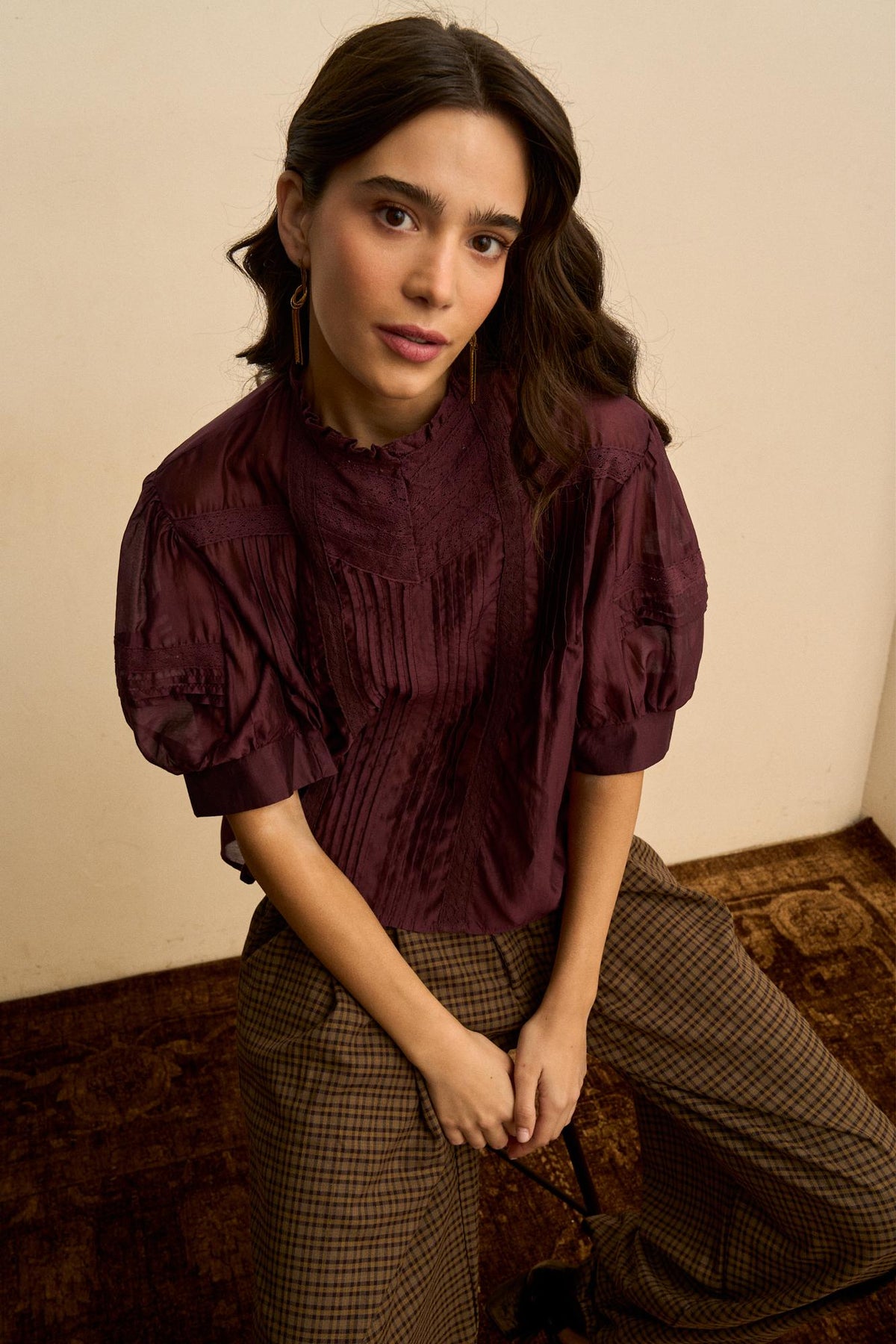 Blusa Jaretas Abullonada Soline