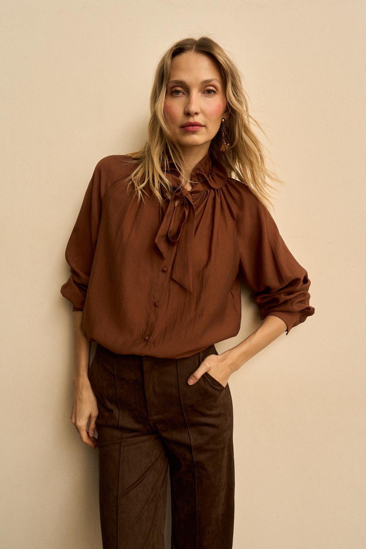 Blusa Lazada Séverine