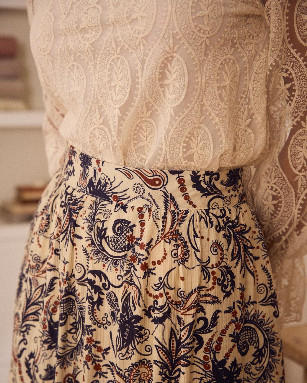 Falda Estampada Davinia