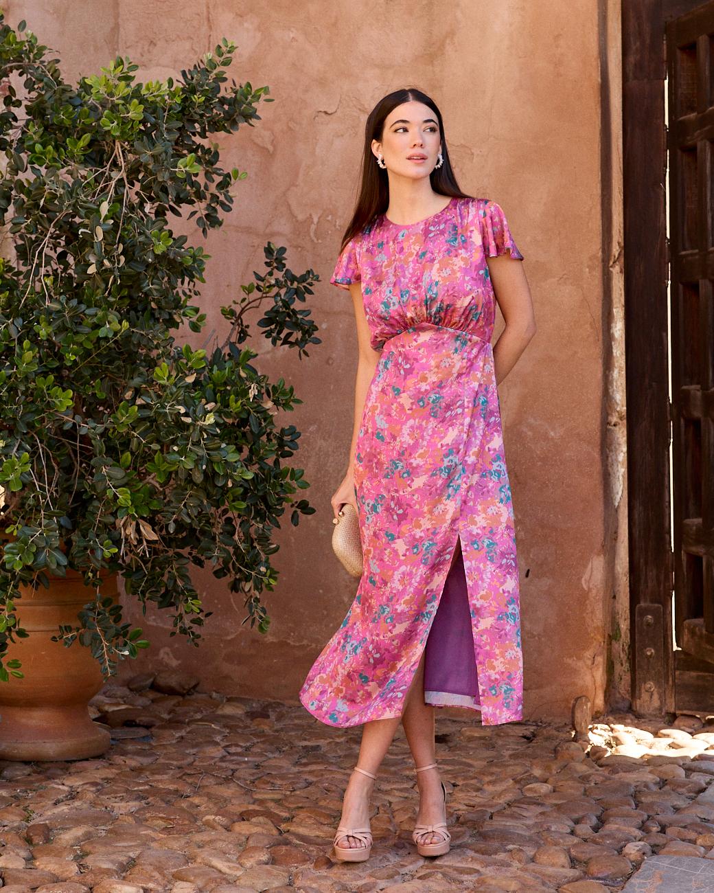 Vestido Estampado Delfina