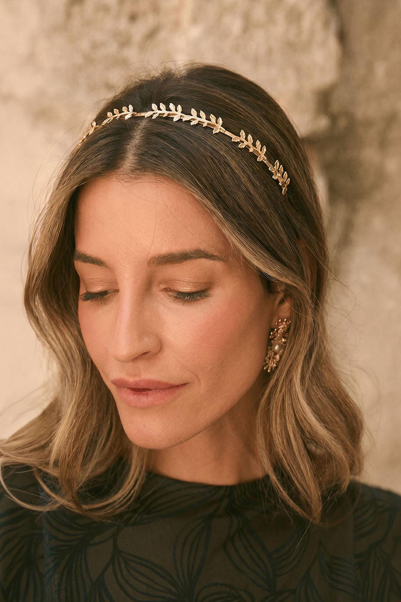 Diadema Hojas Nayla