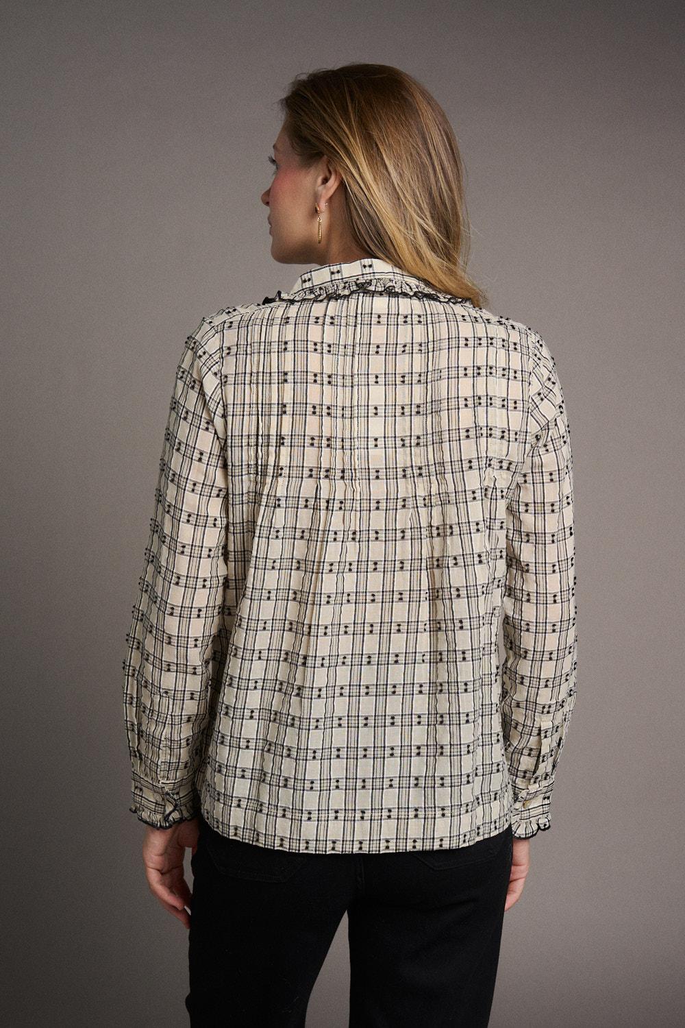 Blusa Cuadros Julia