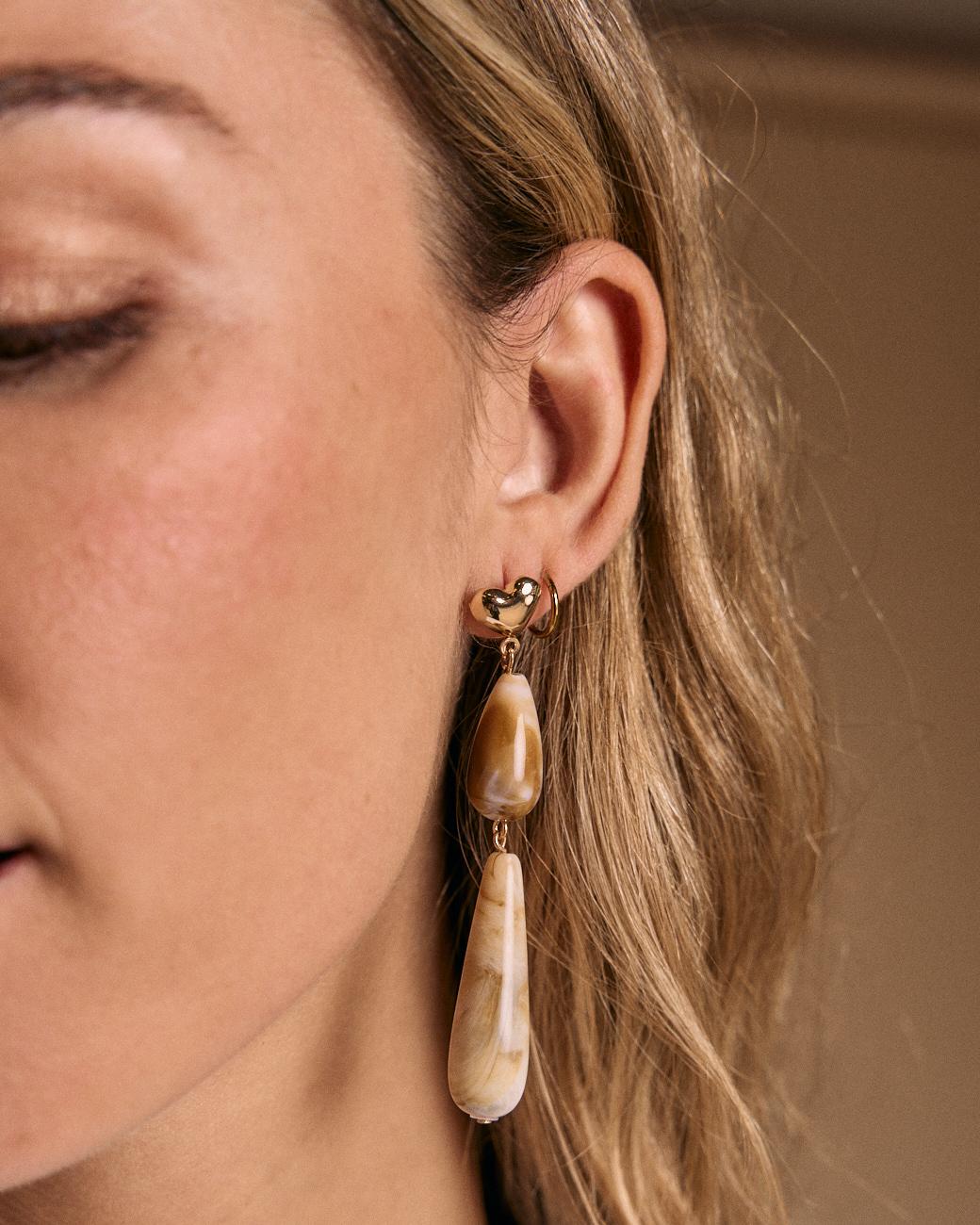 Pendientes Piedras Ari