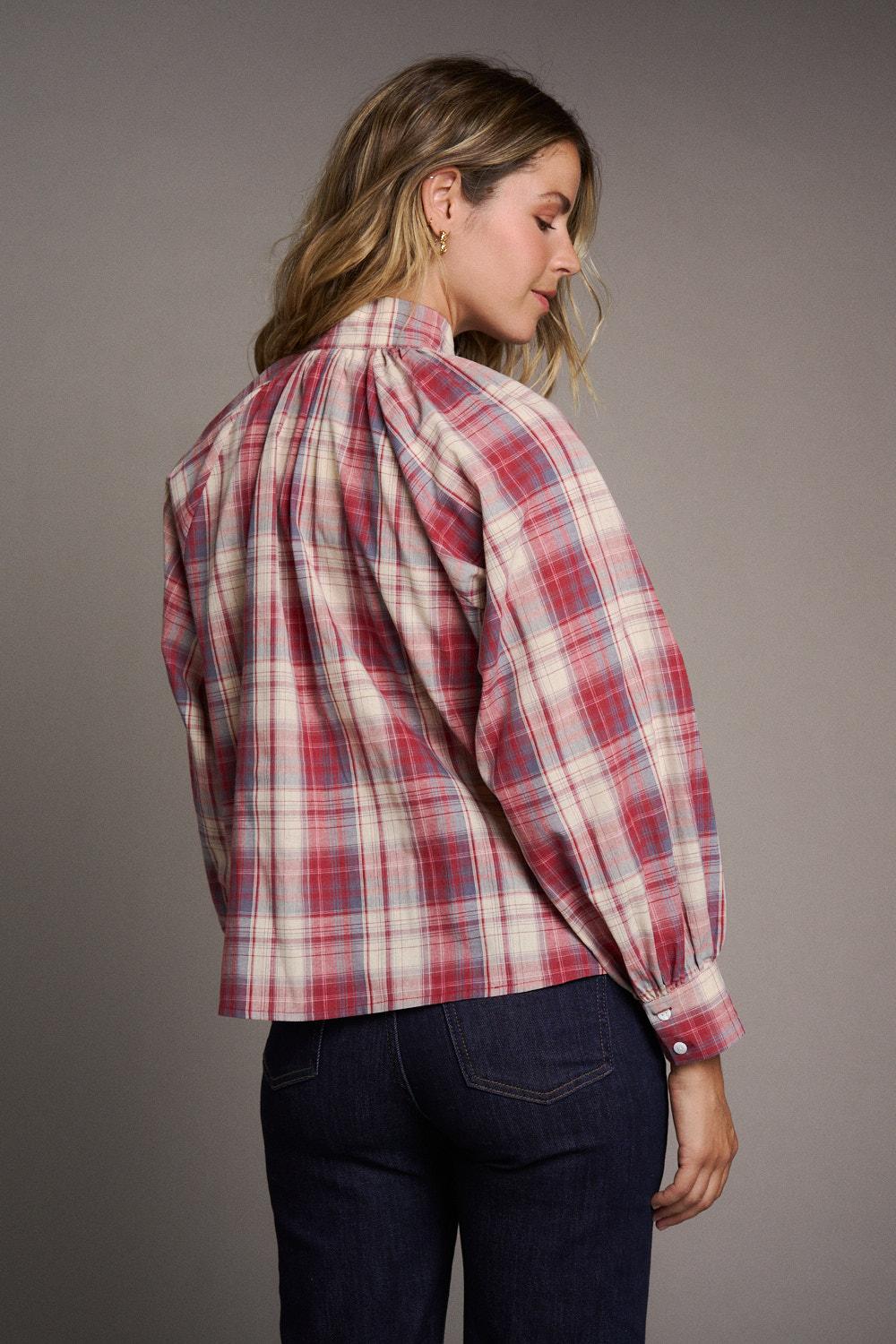 Blusa Cuadros Eloise
