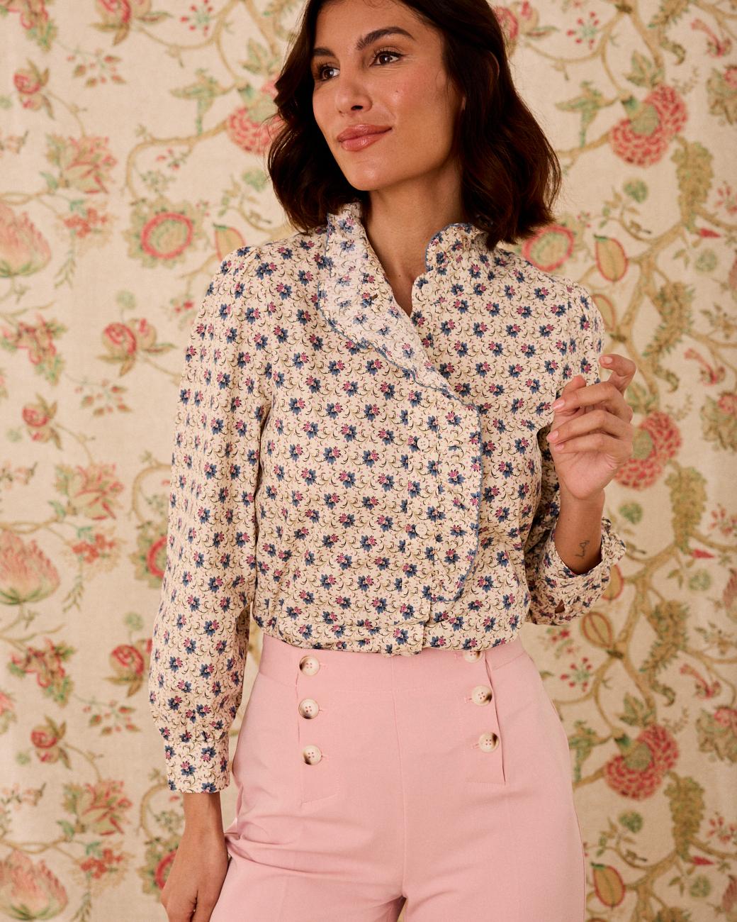 Camisa Volante Greta
