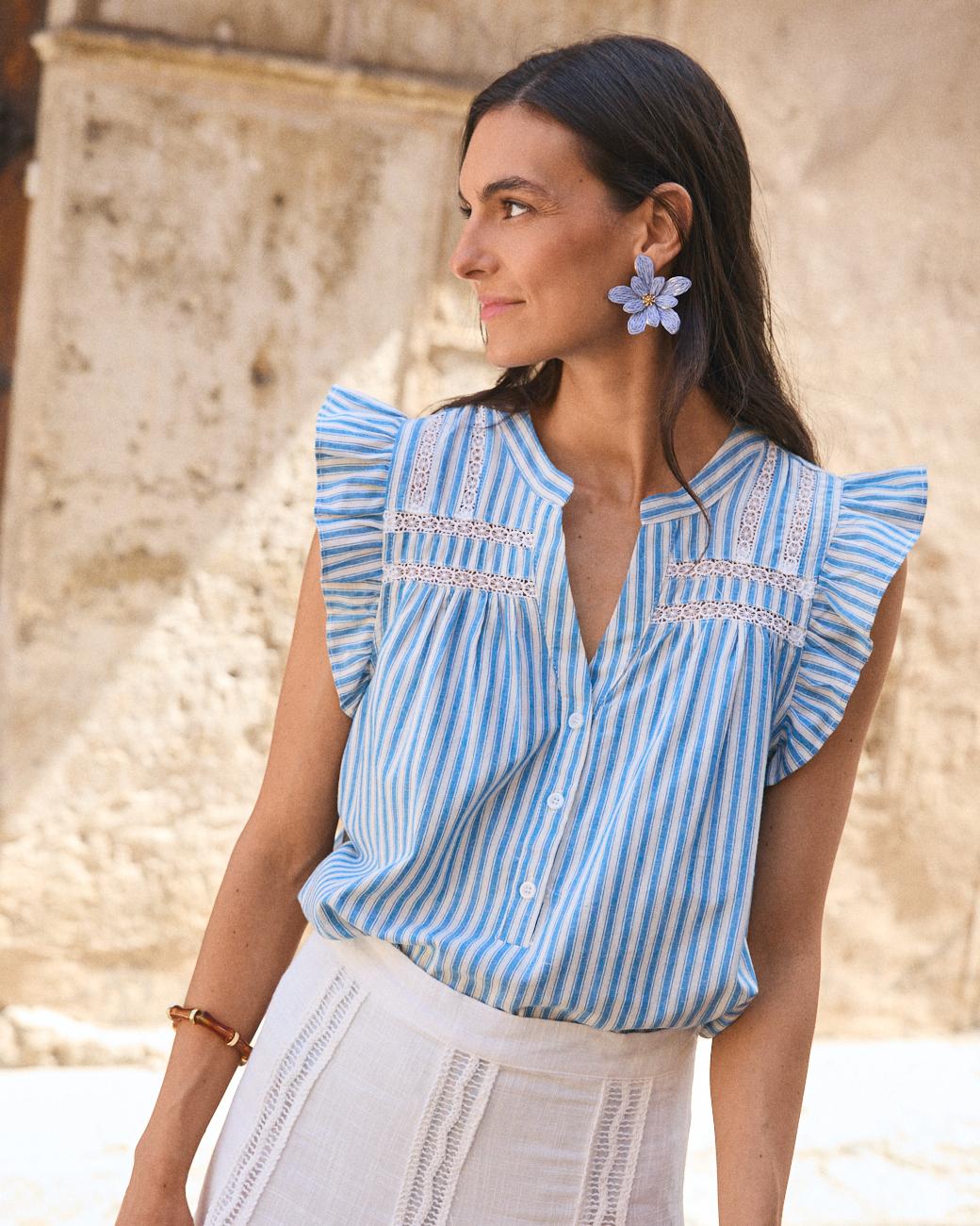 Camisa Volante Lusiana