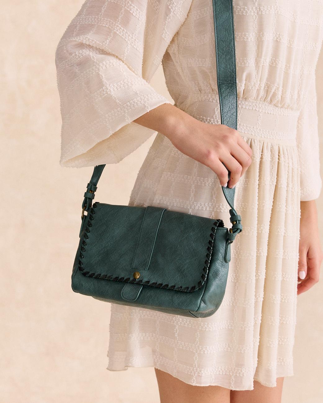 Bandolera Verde Lurex Rennes