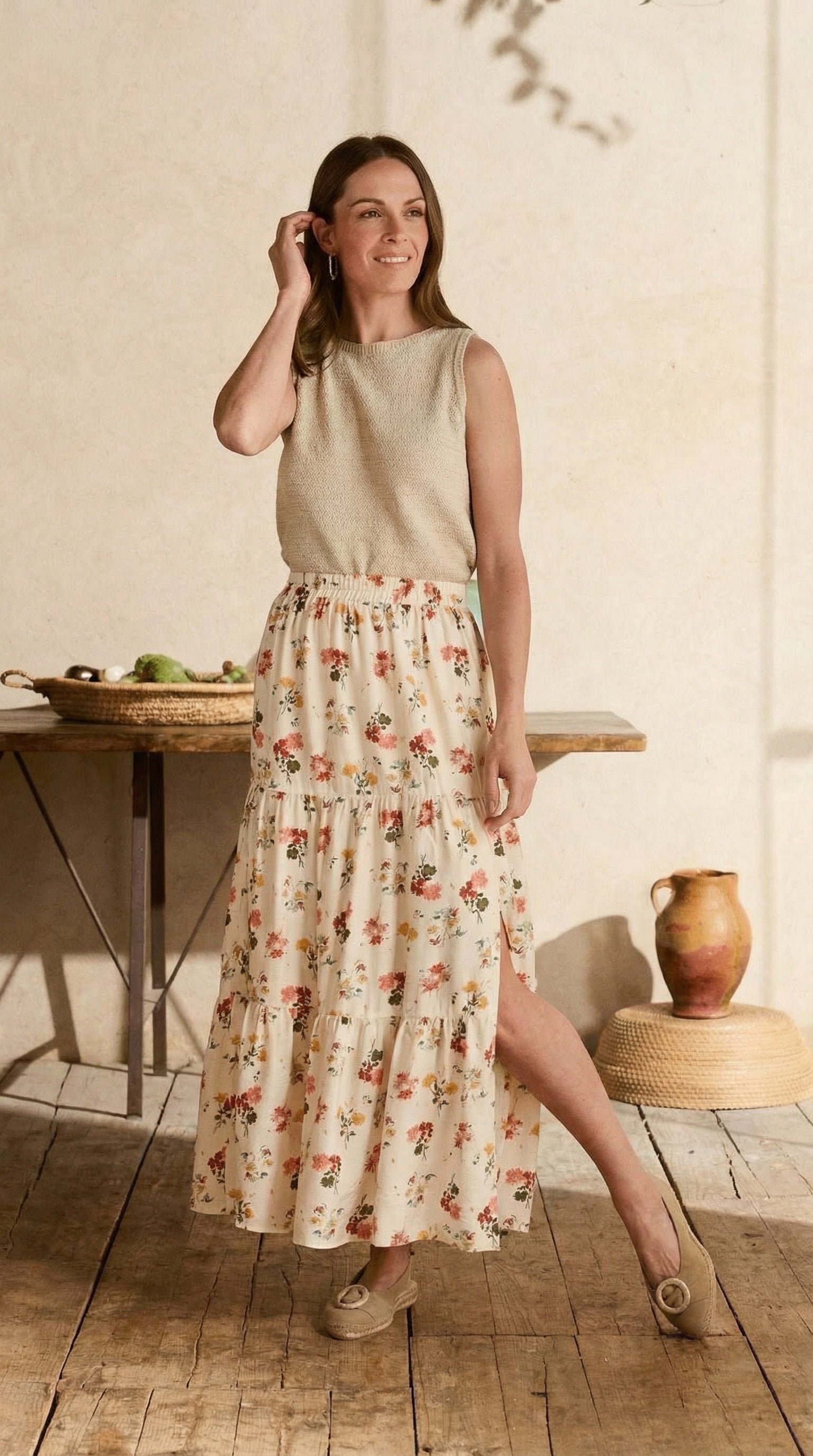 Falda Floral Nadia