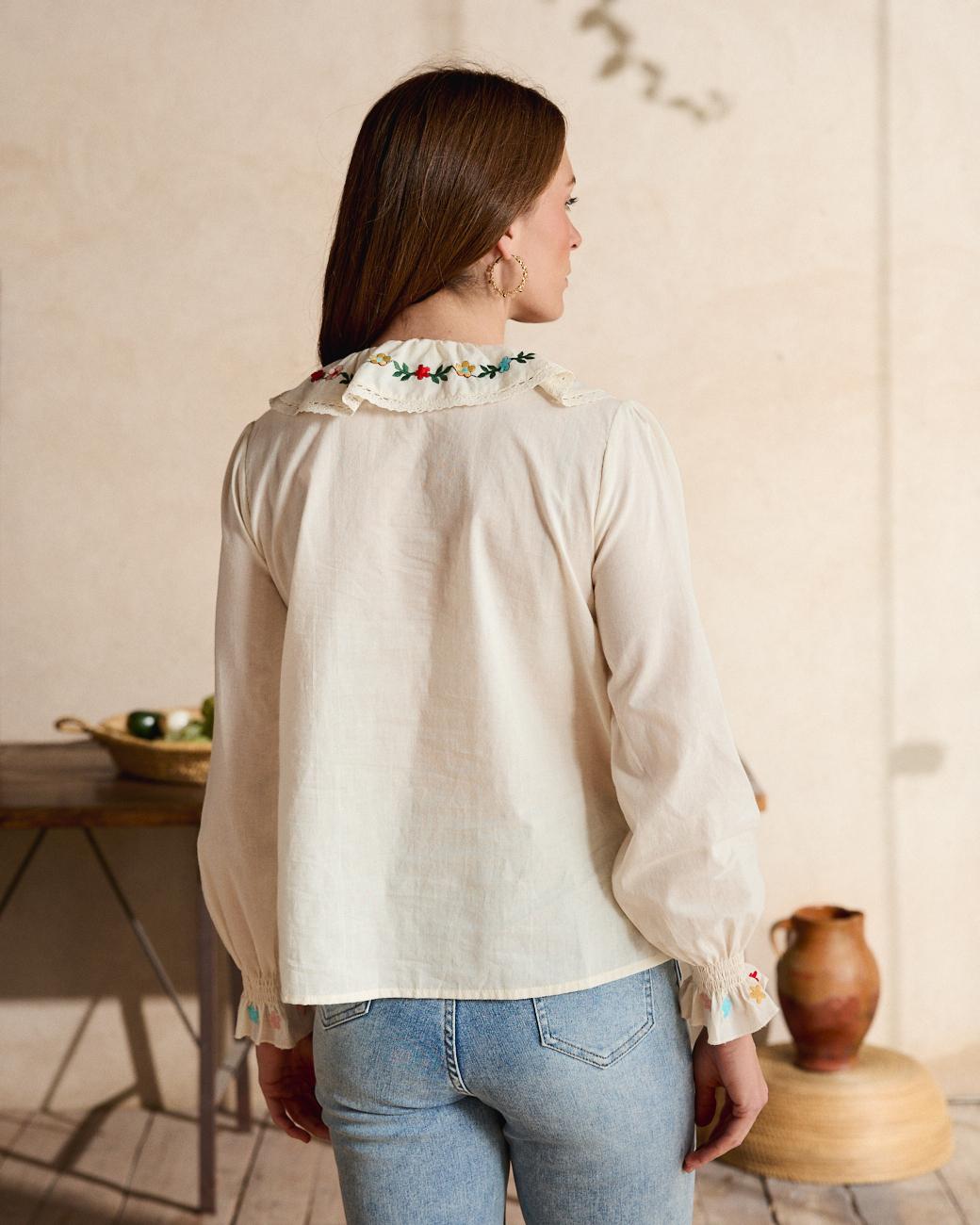 Camisa Volante Liliana