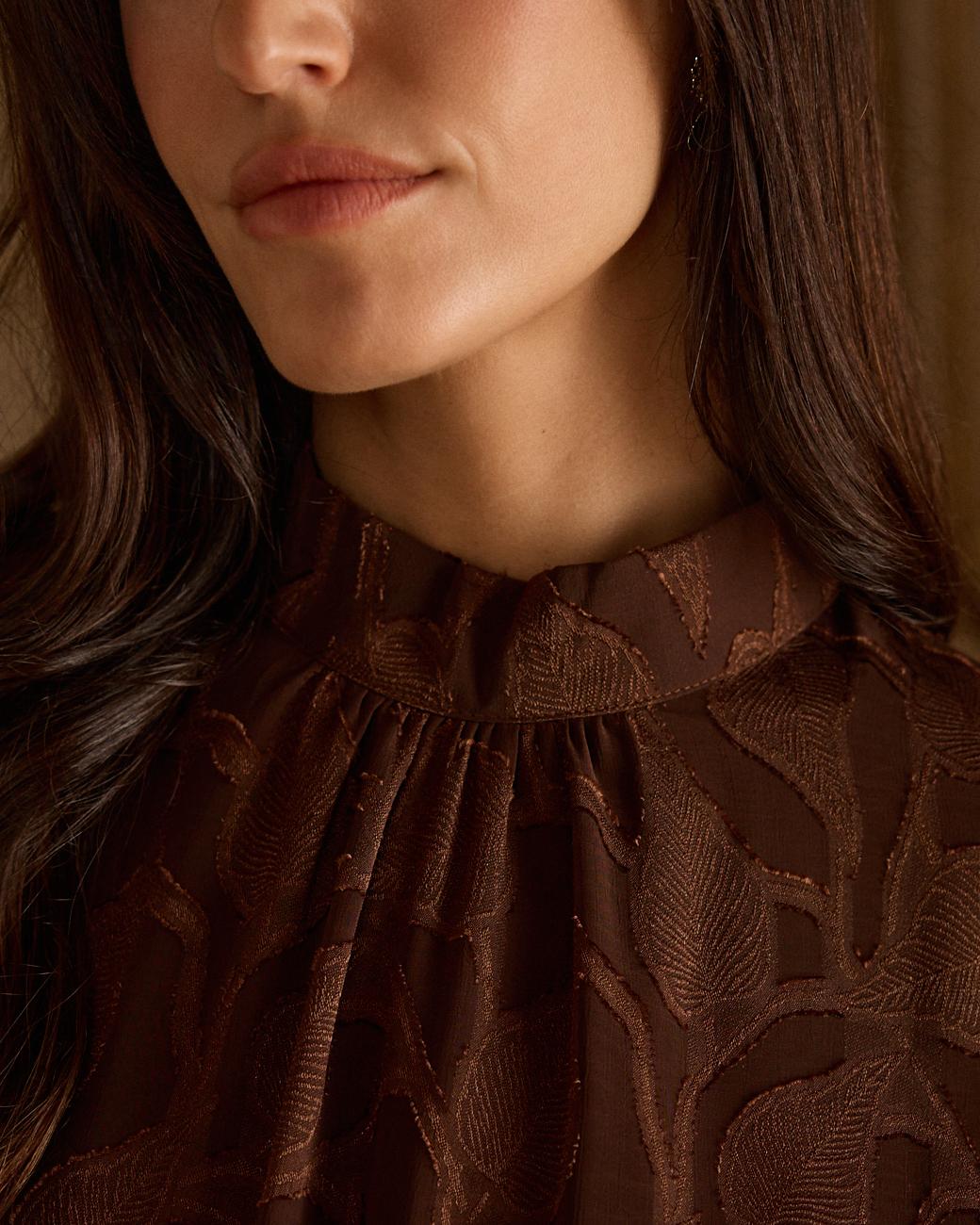 Vestido Cuello Alto Marian
