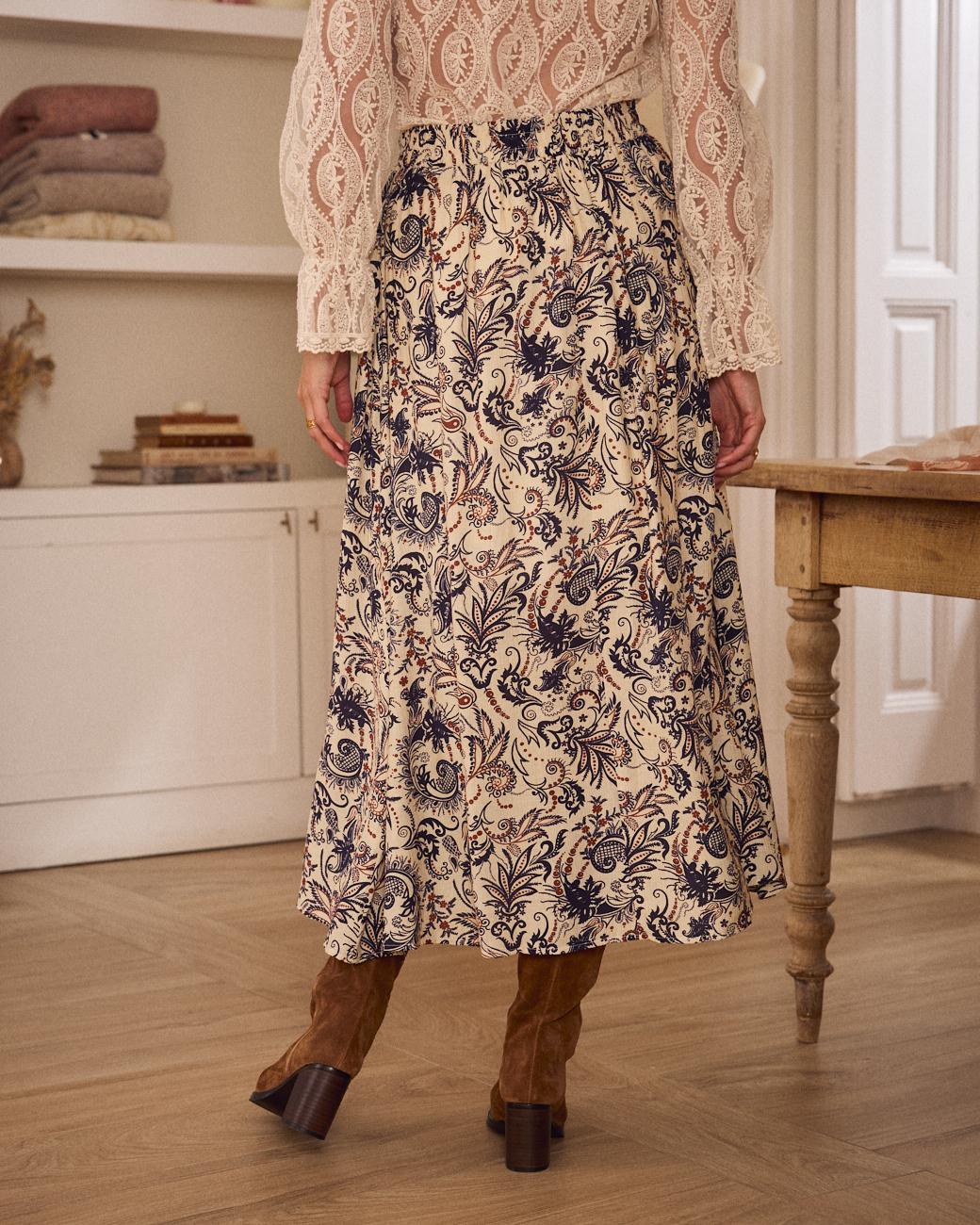 Falda Estampada Davinia