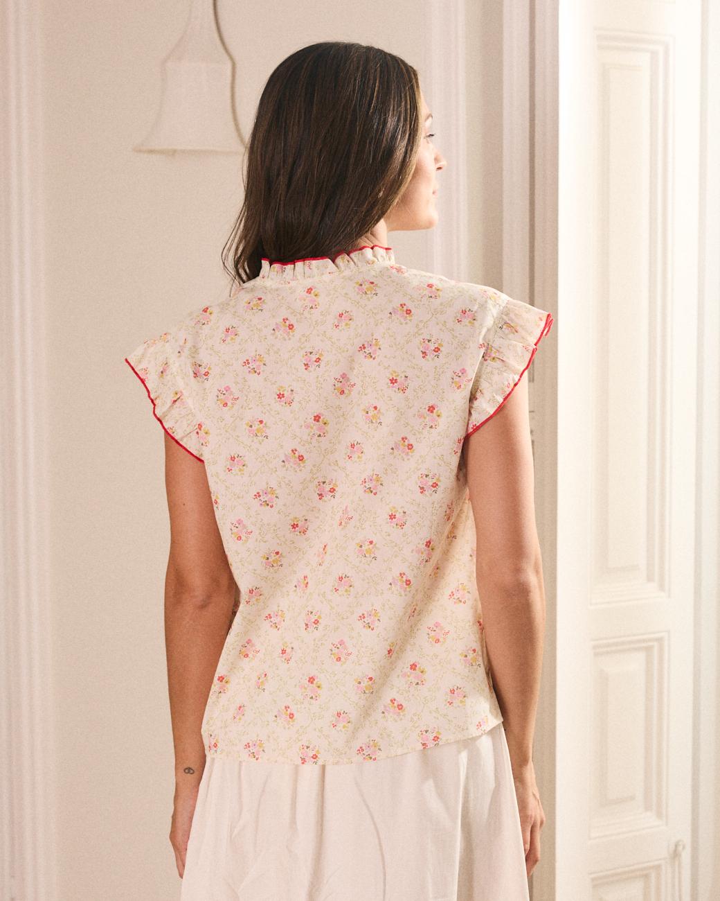 Camisa Flores Cassia