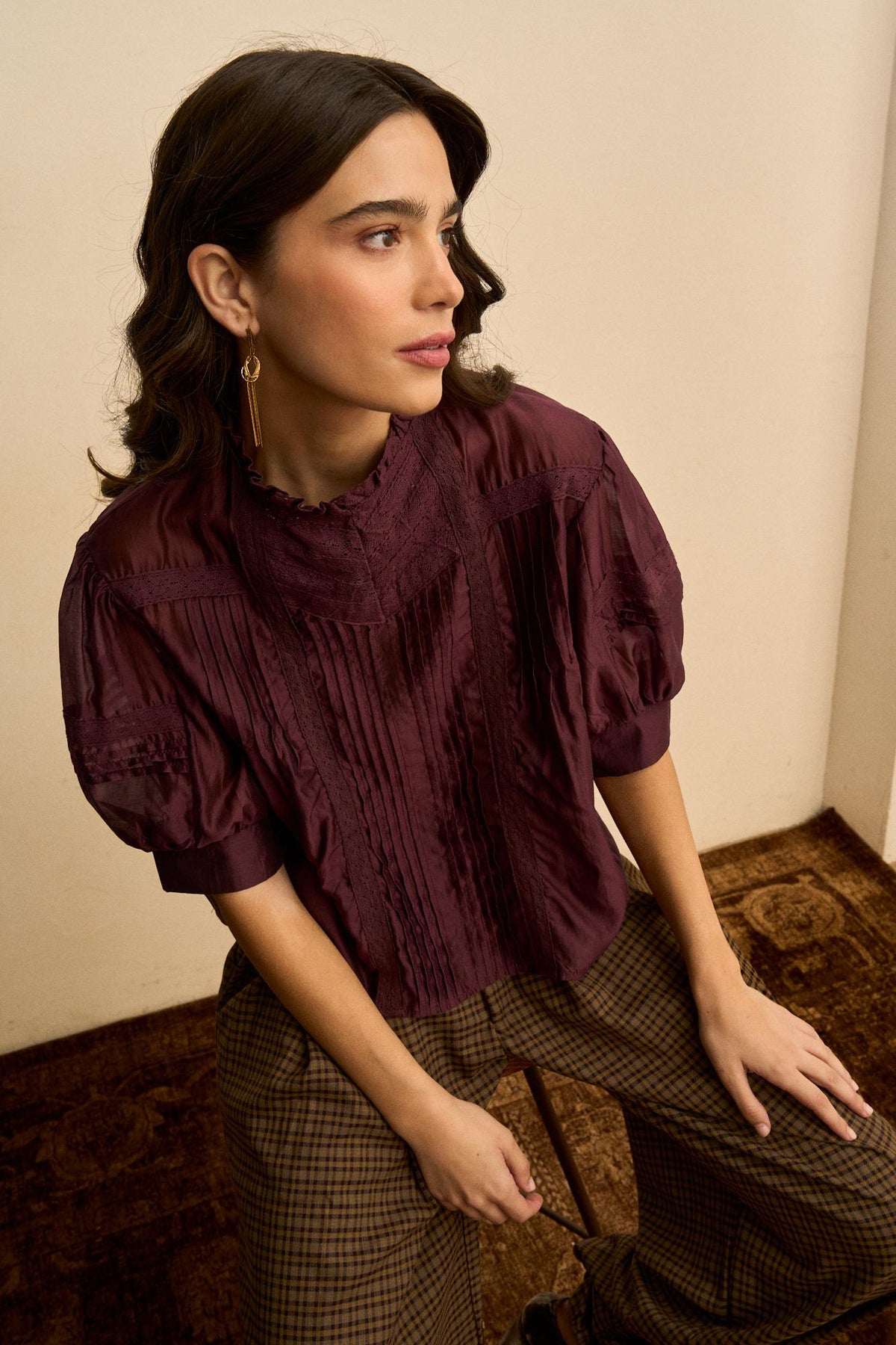 Blusa Jaretas Abullonada Soline