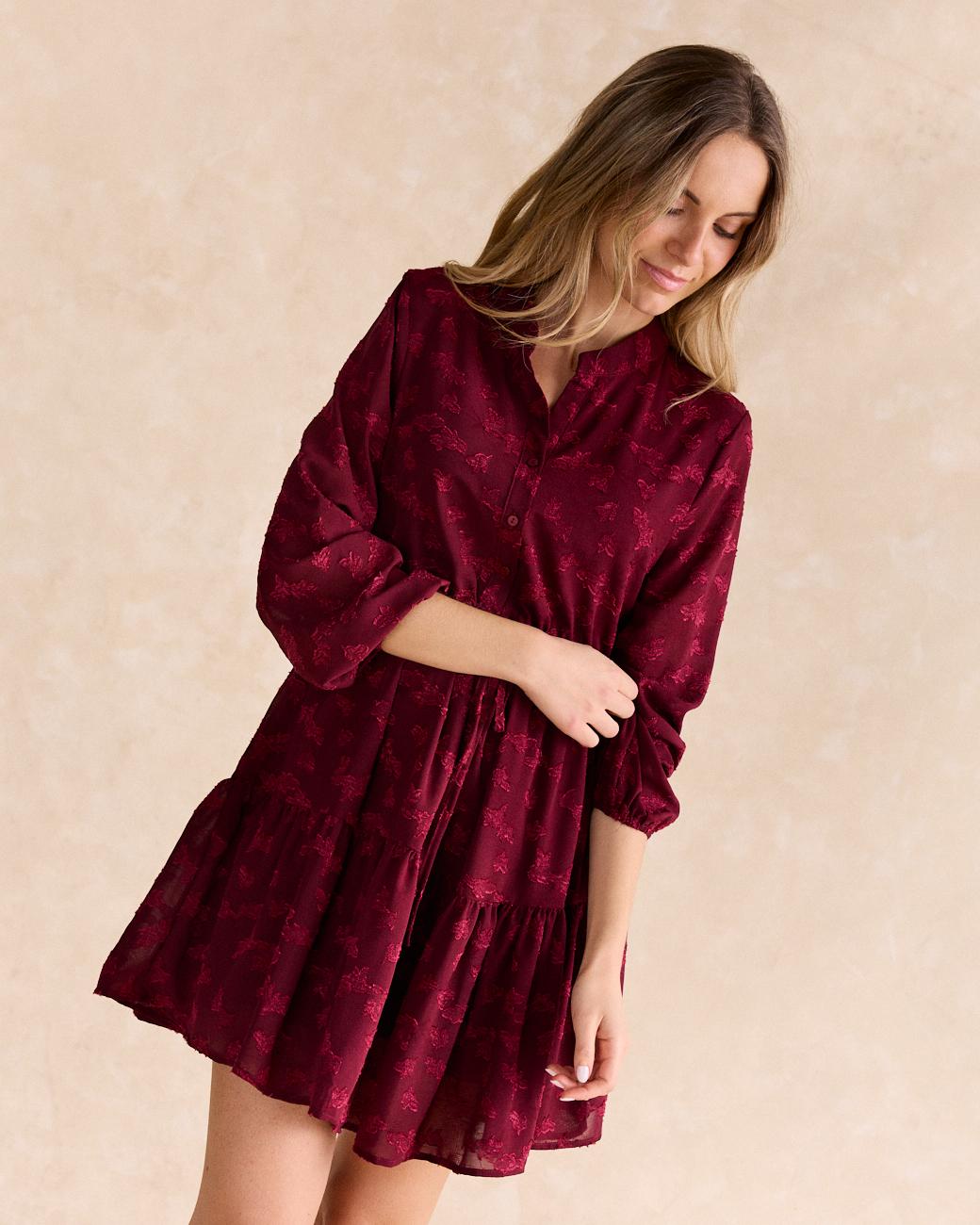 Vestido Flocado Ali