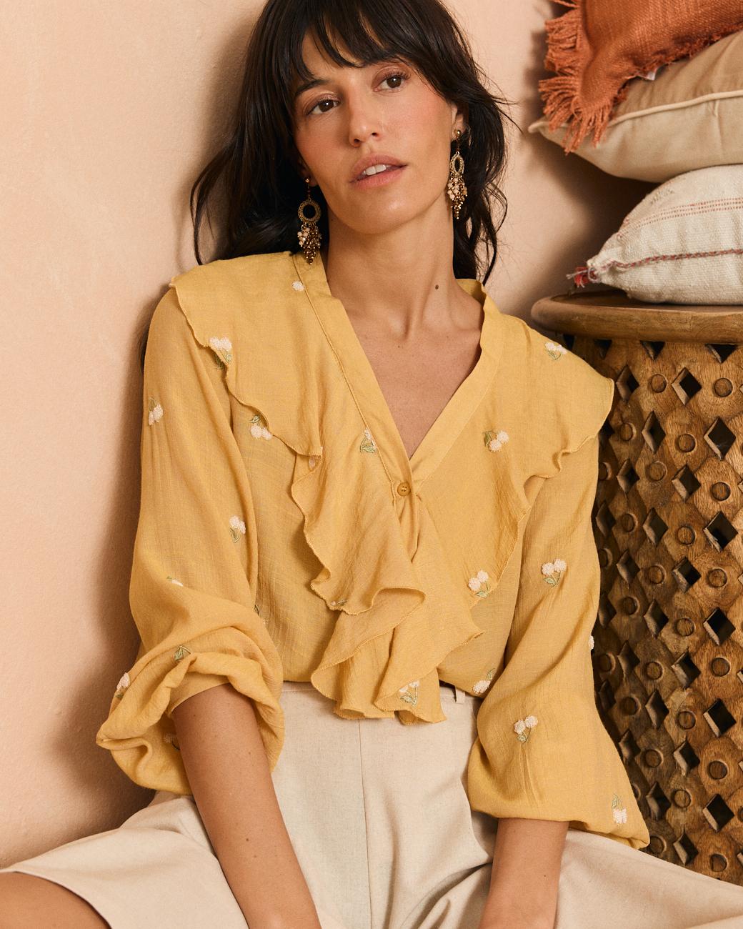 Camisa Volante Mayca