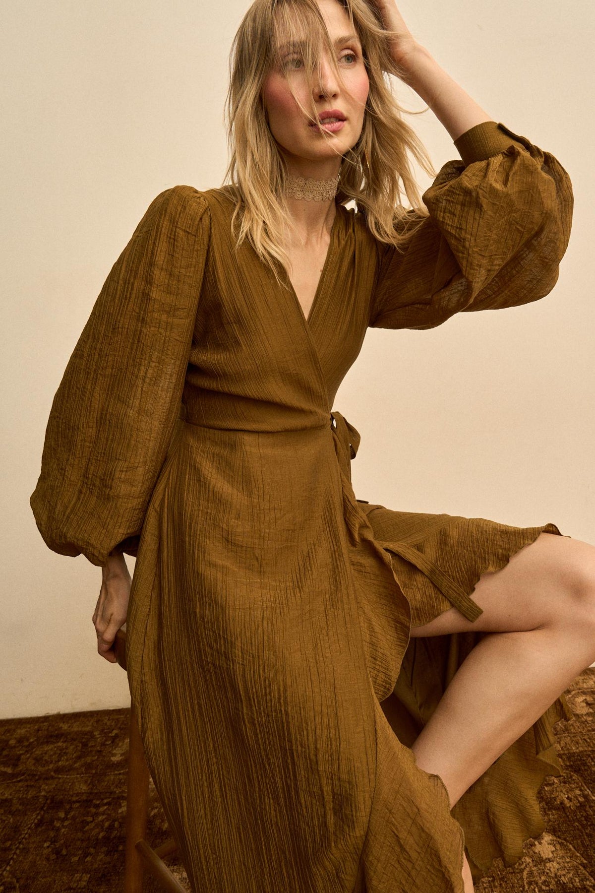 Vestido Bajo Escote Silvia