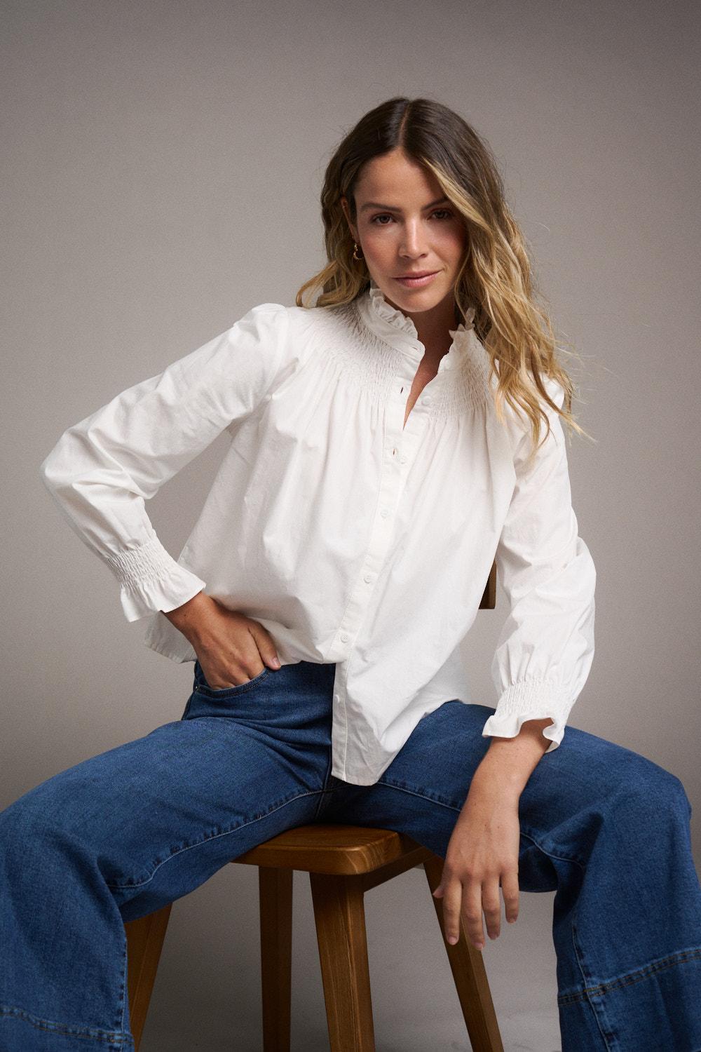 Camisa Cuello Estrella