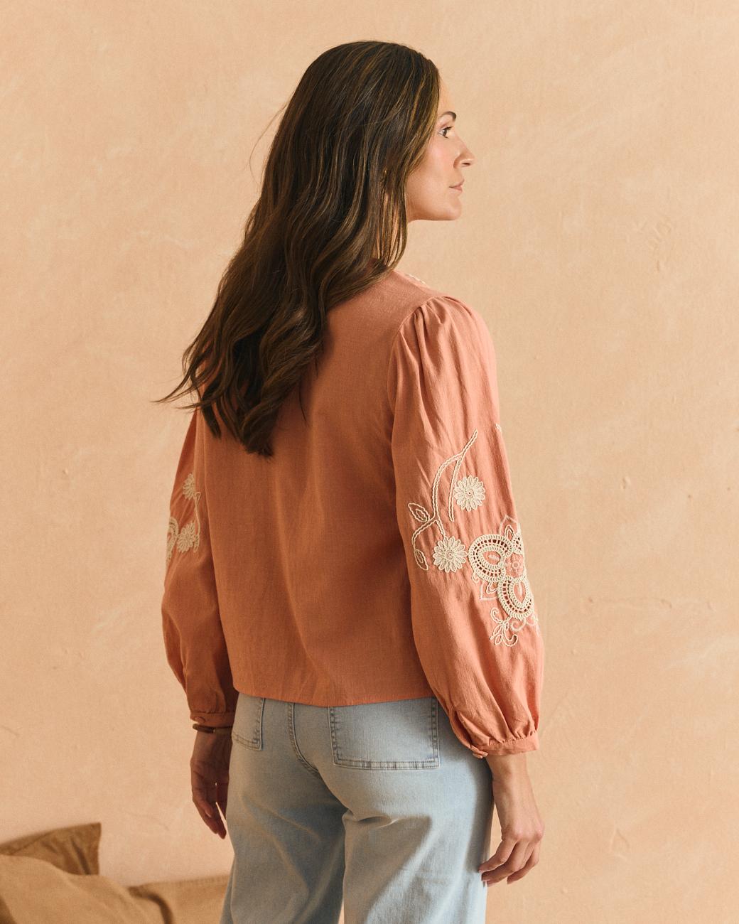 Camisa Bordados Flavia