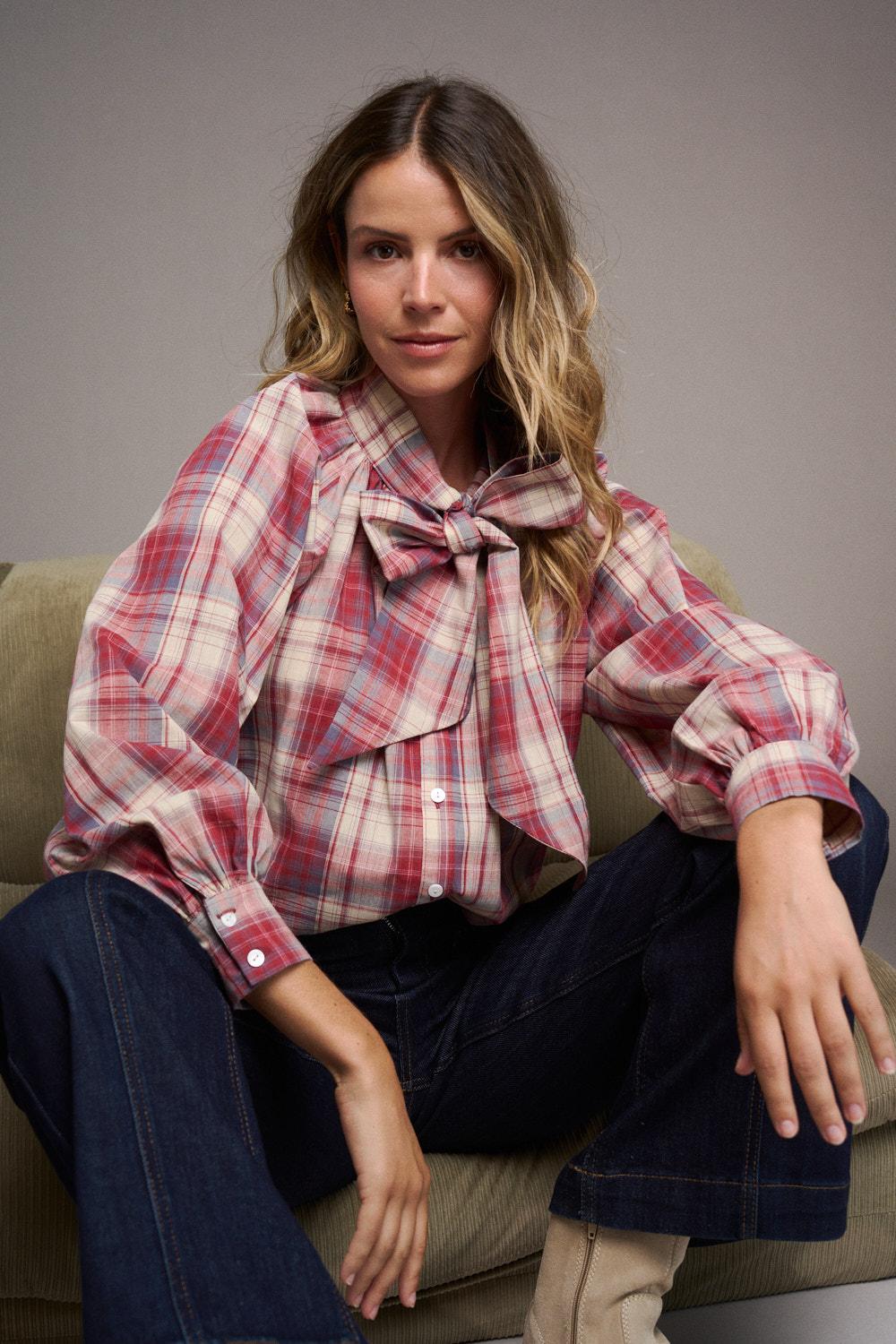 Blusa Cuadros Eloise