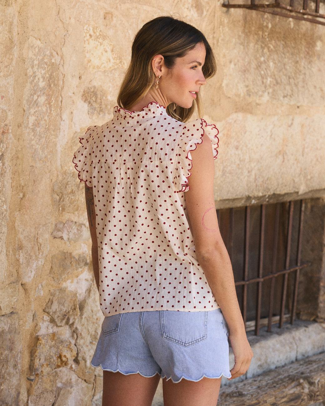 Blusa Lunares Indiana