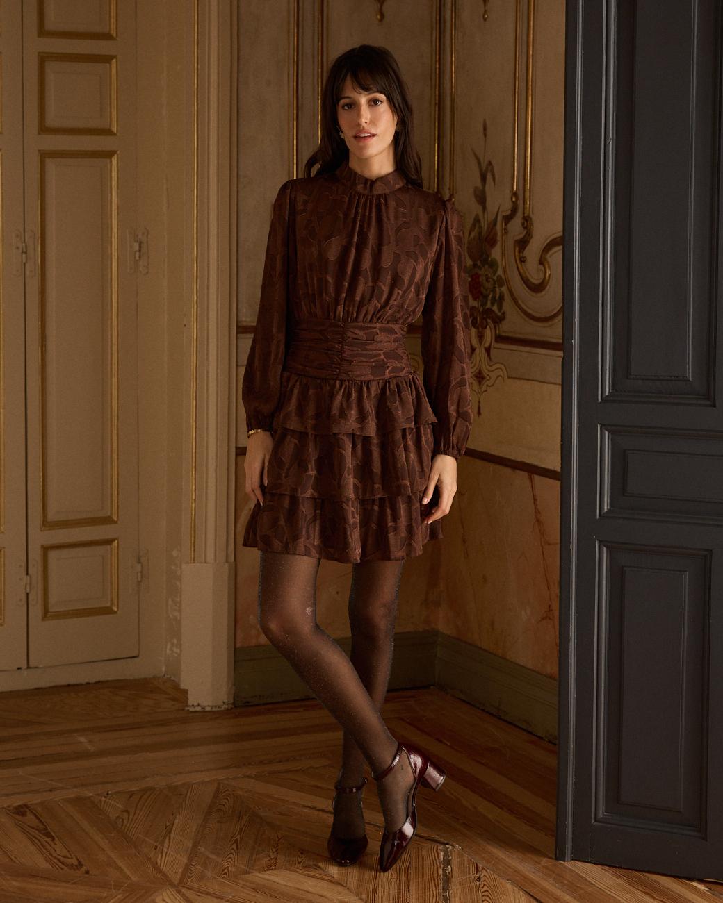 Vestido Cuello Alto Marian