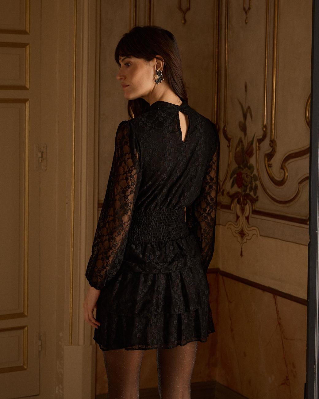 Vestido Corto Volantes Livia