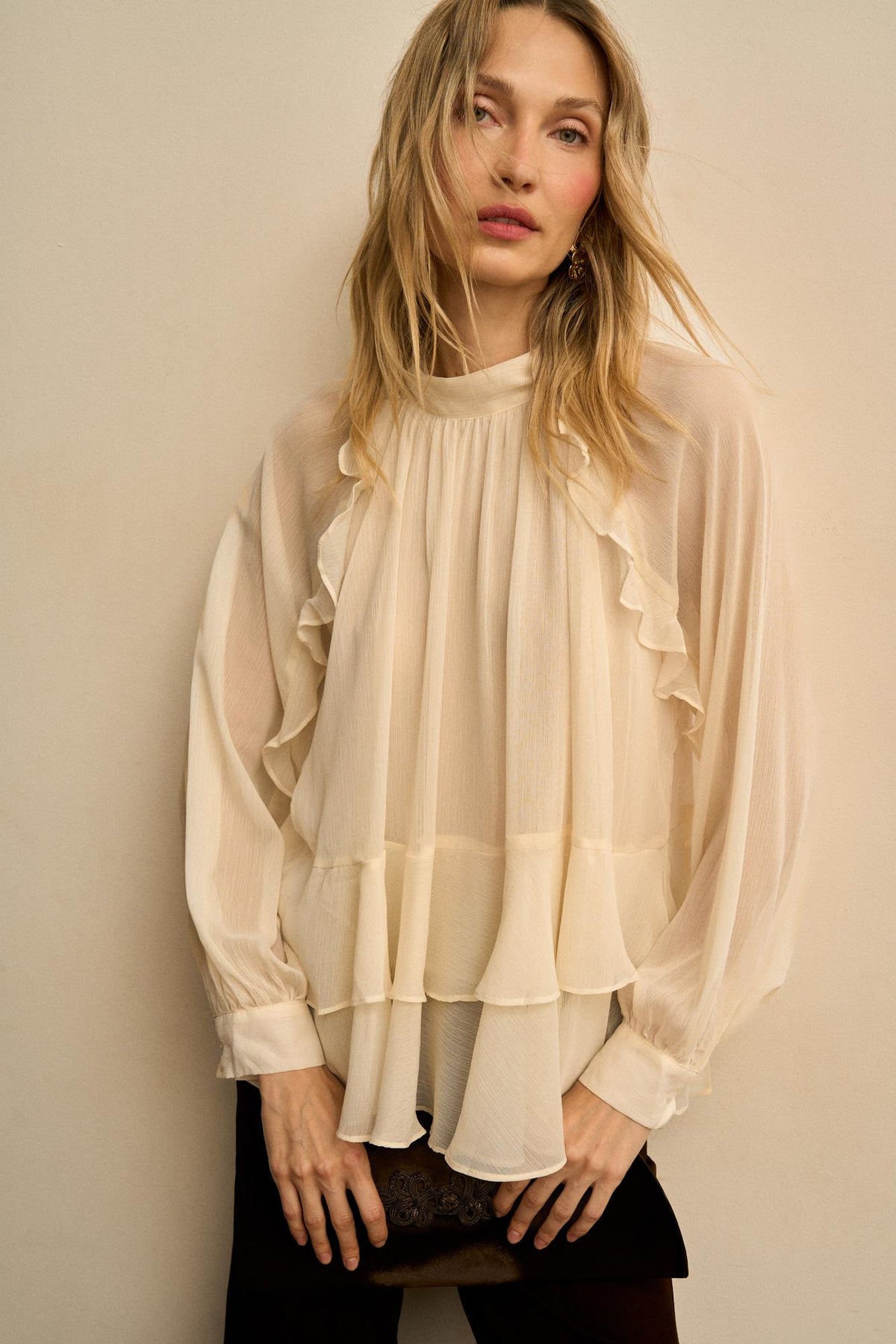 Blusa Volantes Elianeve