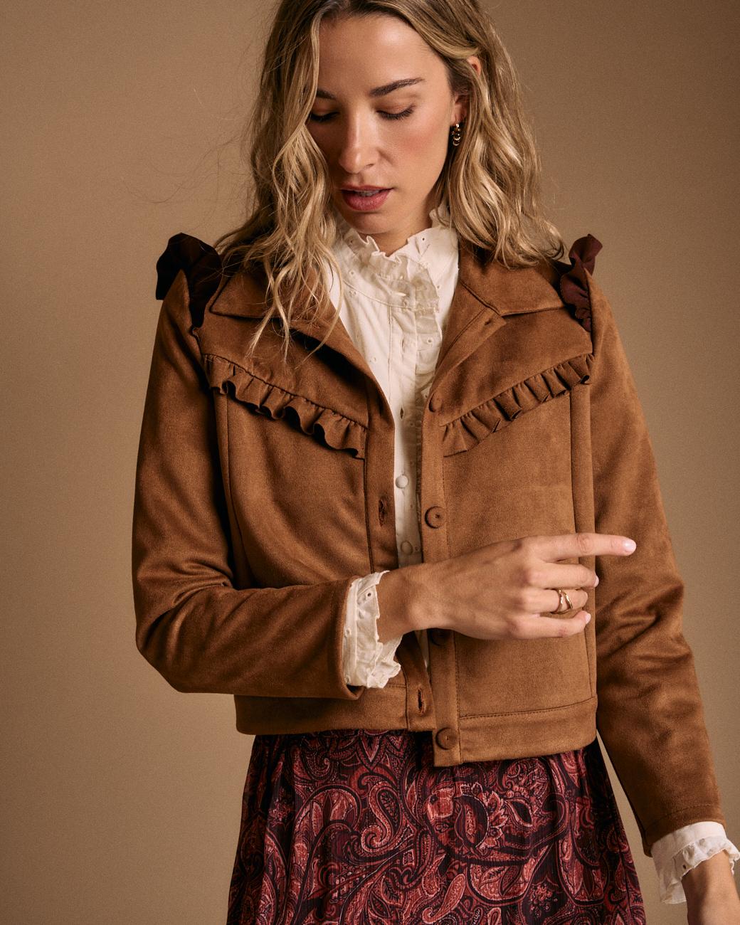 Chaqueta Volantes Lita