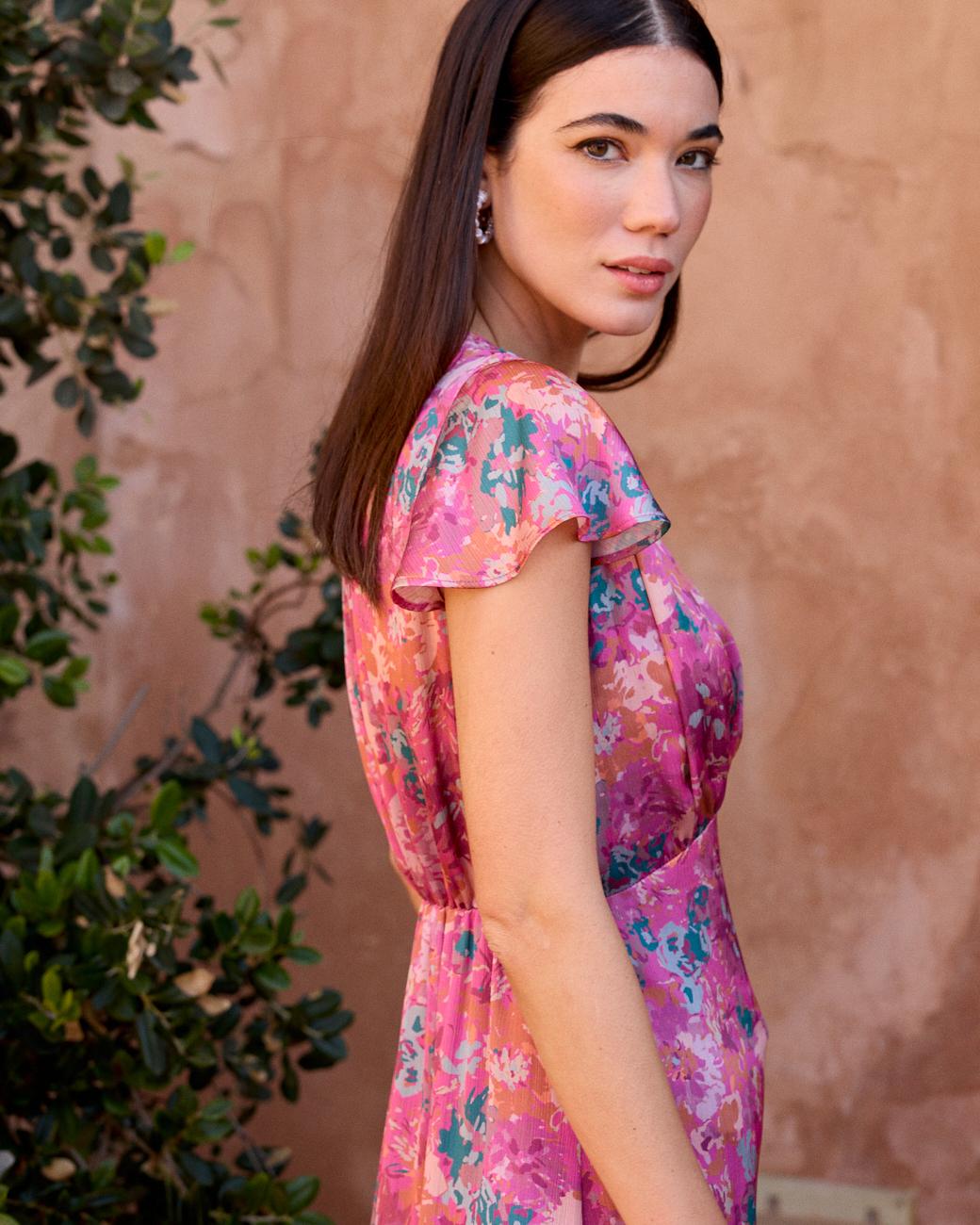 Vestido Estampado Delfina