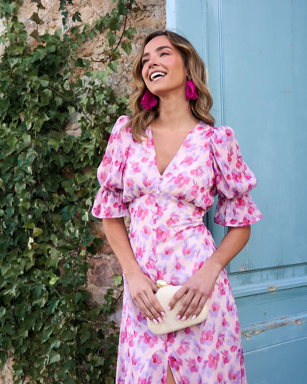 Vestido Estampado Sara