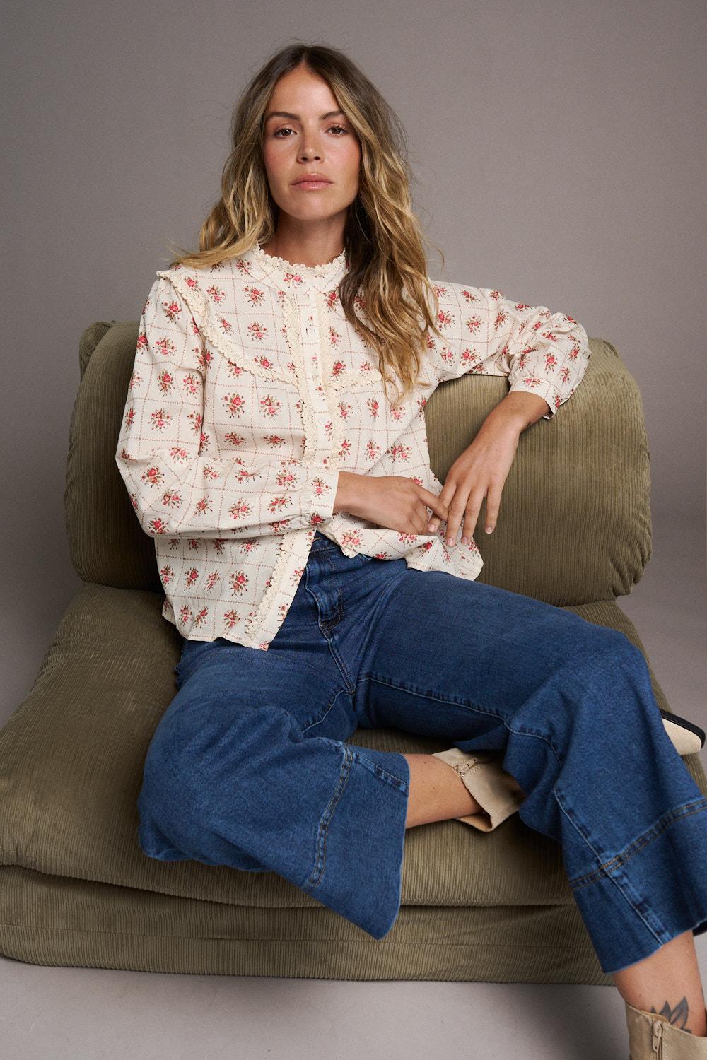 Blusa Flores Amapola