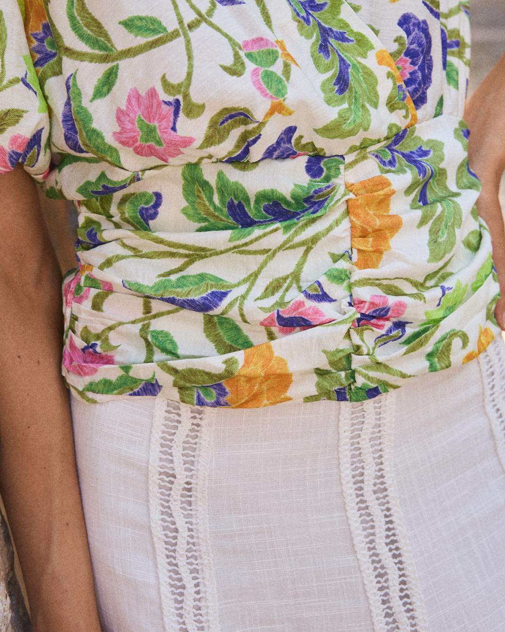Blusa Abullonada Valery