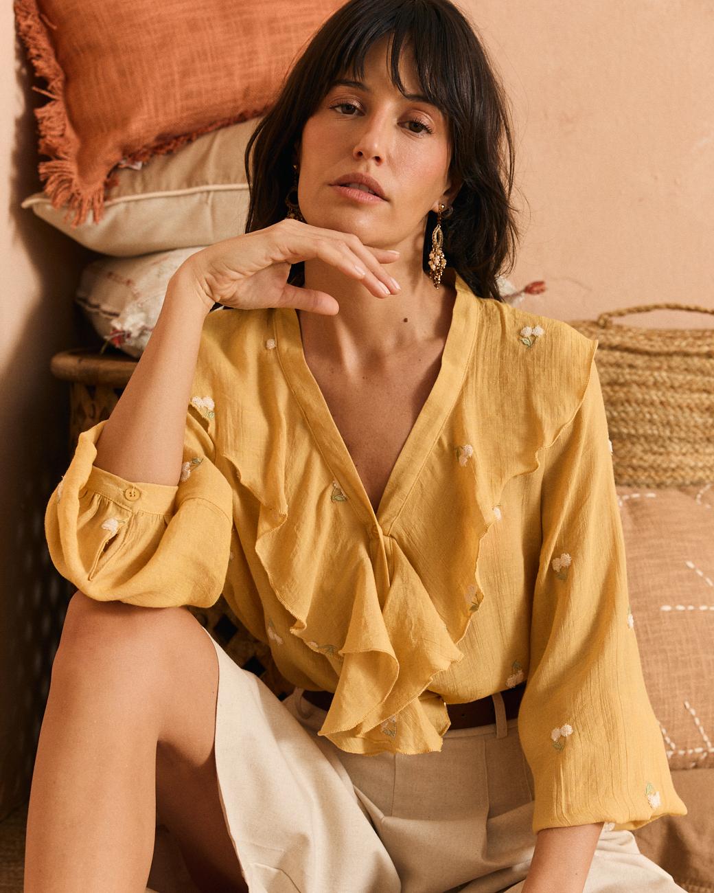 Camisa Volante Mayca