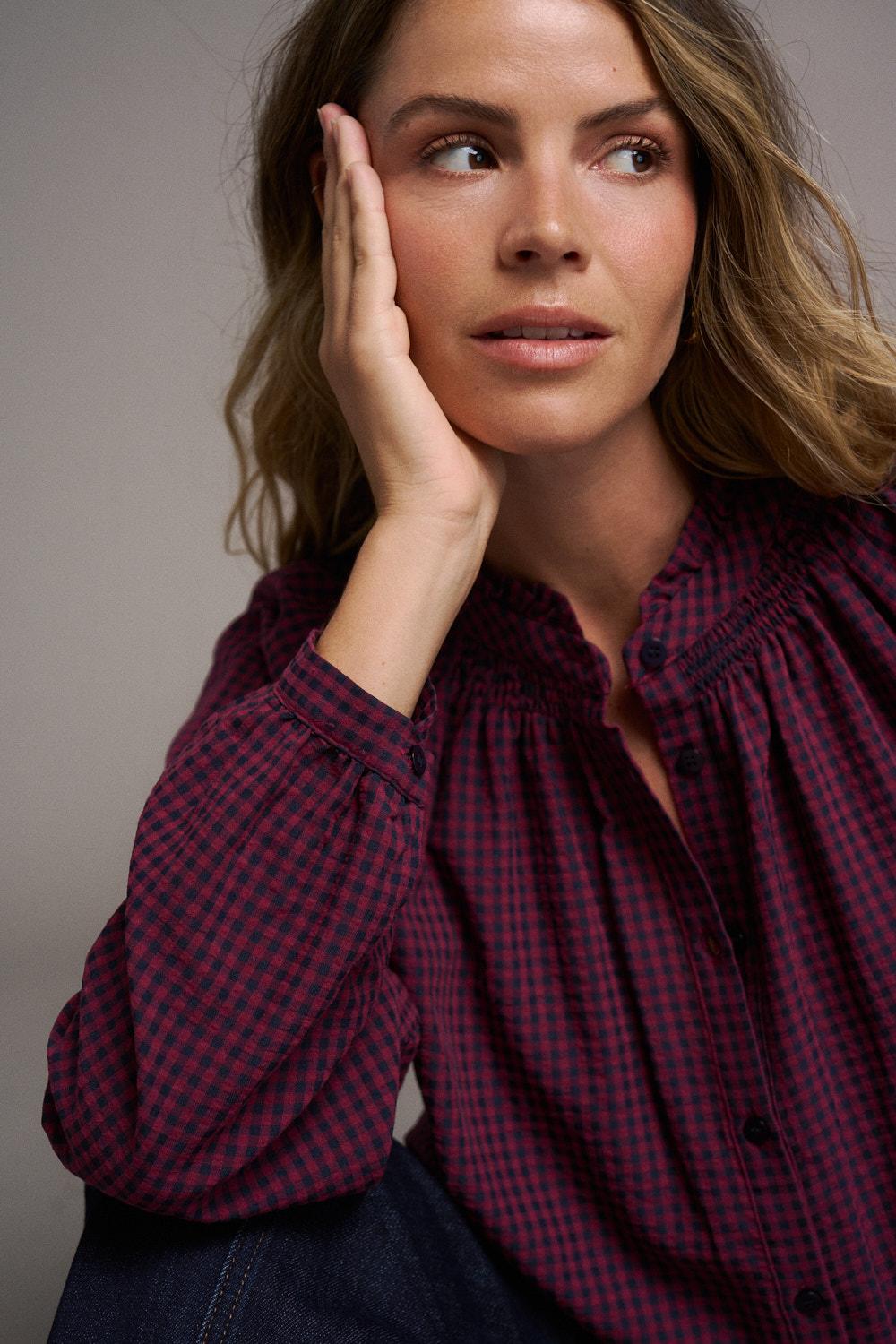 Blusa Vichy Colette