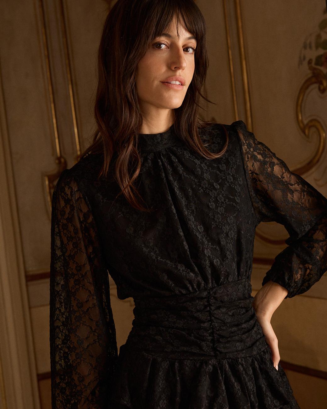 Vestido Corto Volantes Livia