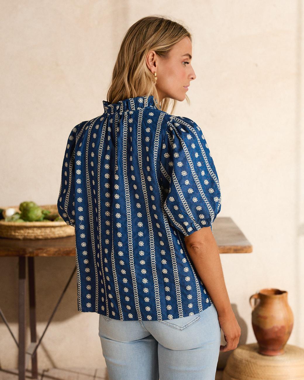 Camisa Bordados Anna