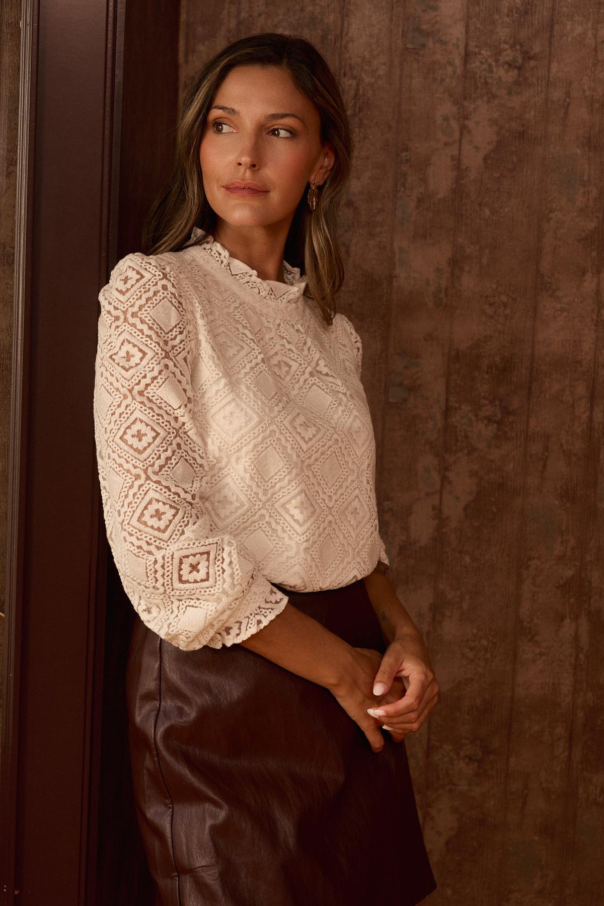 Blusa Encaje Tannia