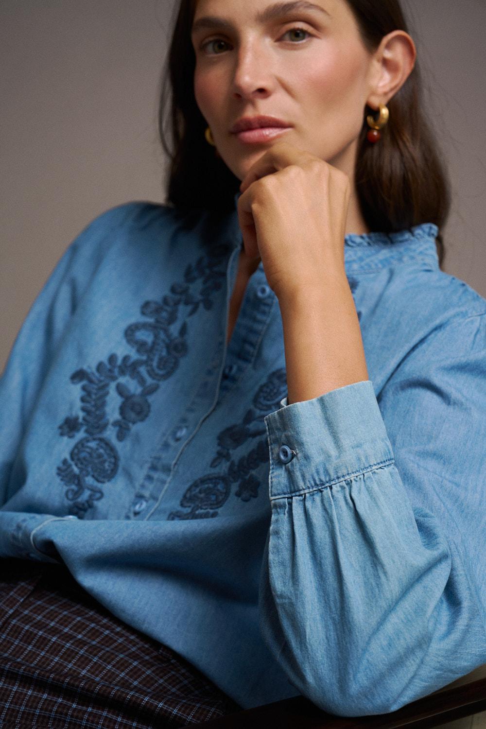 Blusa Denim Miranda